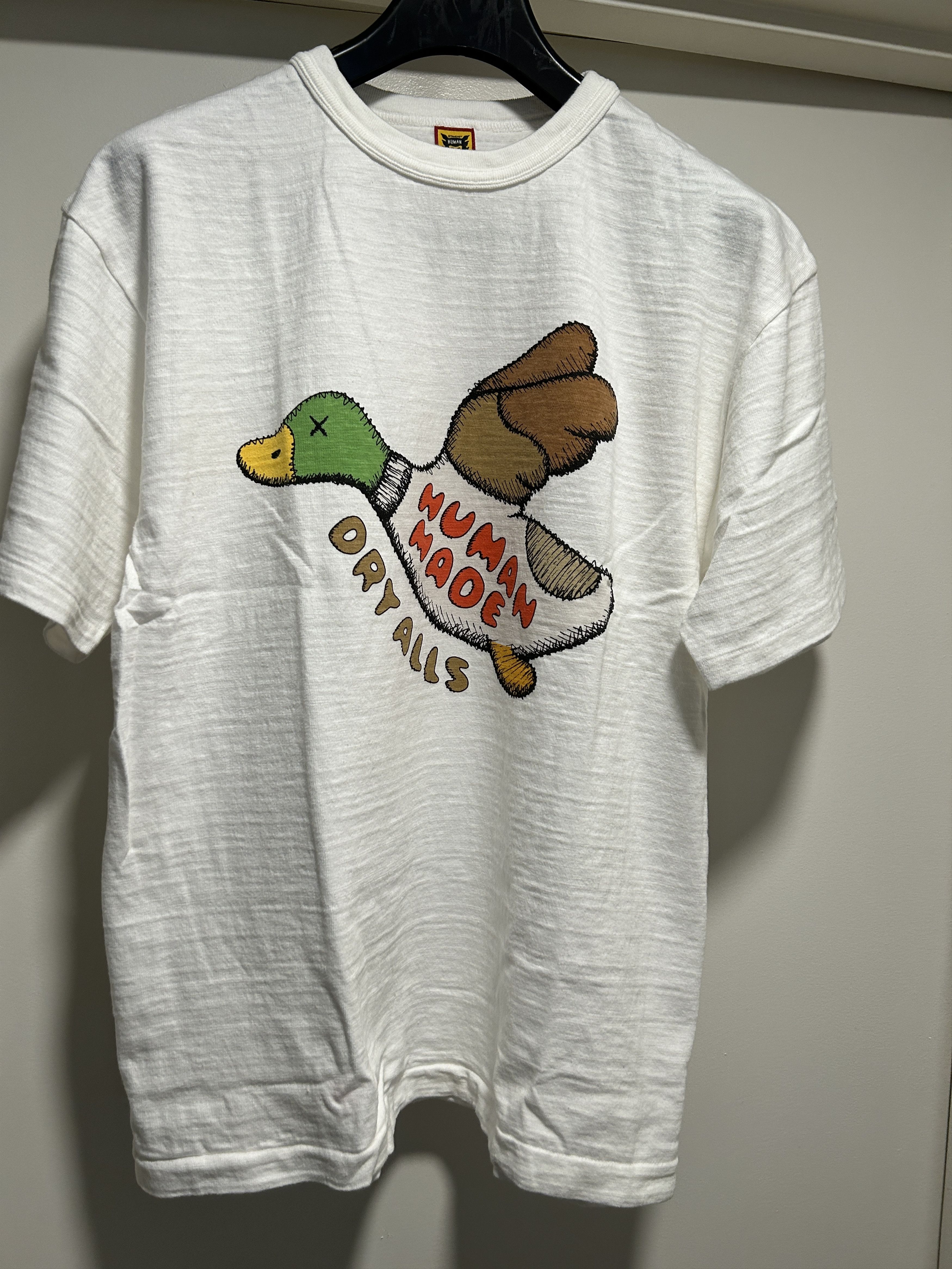 Human Made Human Made × Kaws duck tee #2 white | Grailed