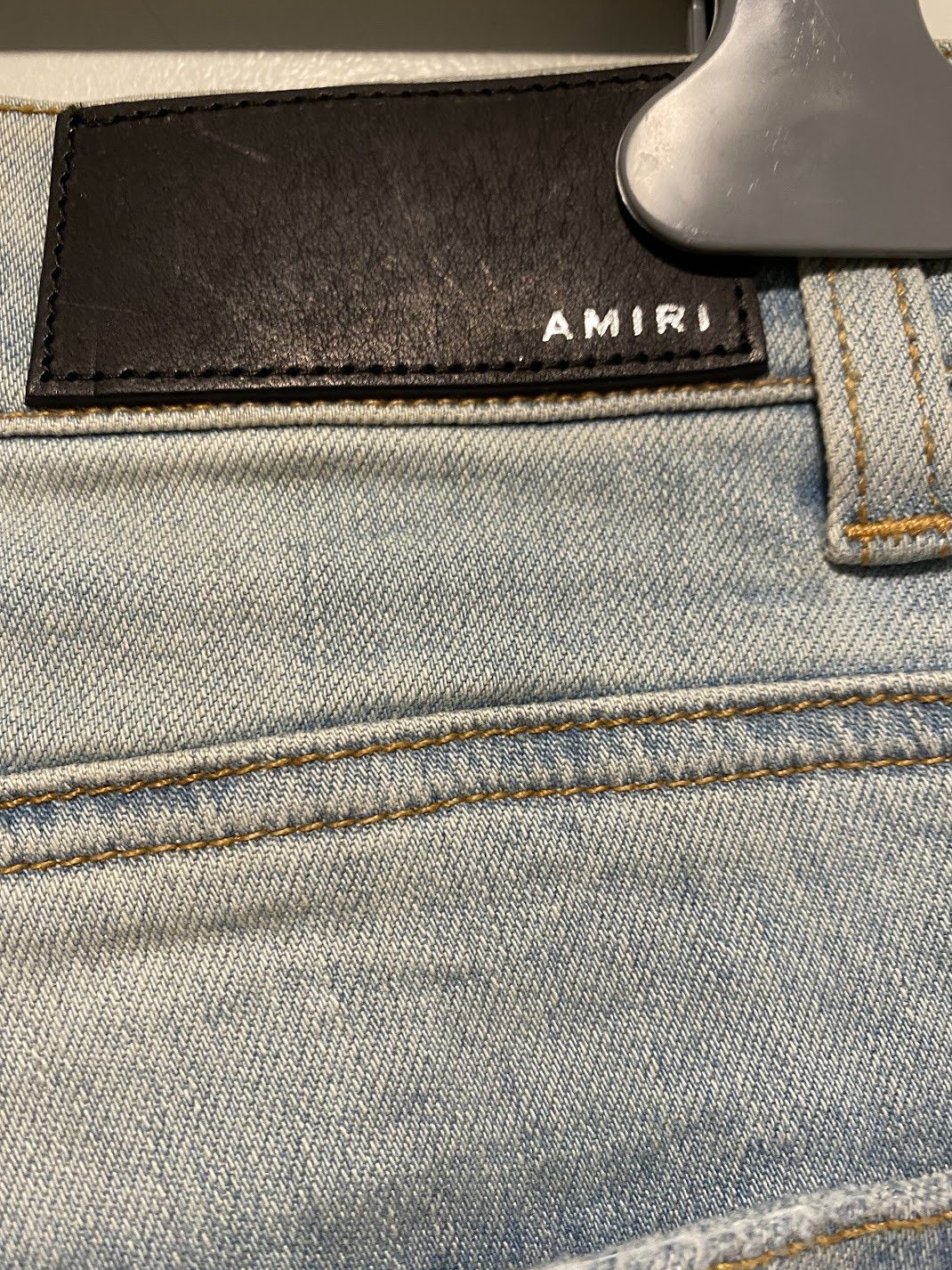 Amiri Amiri MX1 Animal-Print Distressed Skinny Jeans patch Size US 32 / EU 48 - 7 Thumbnail