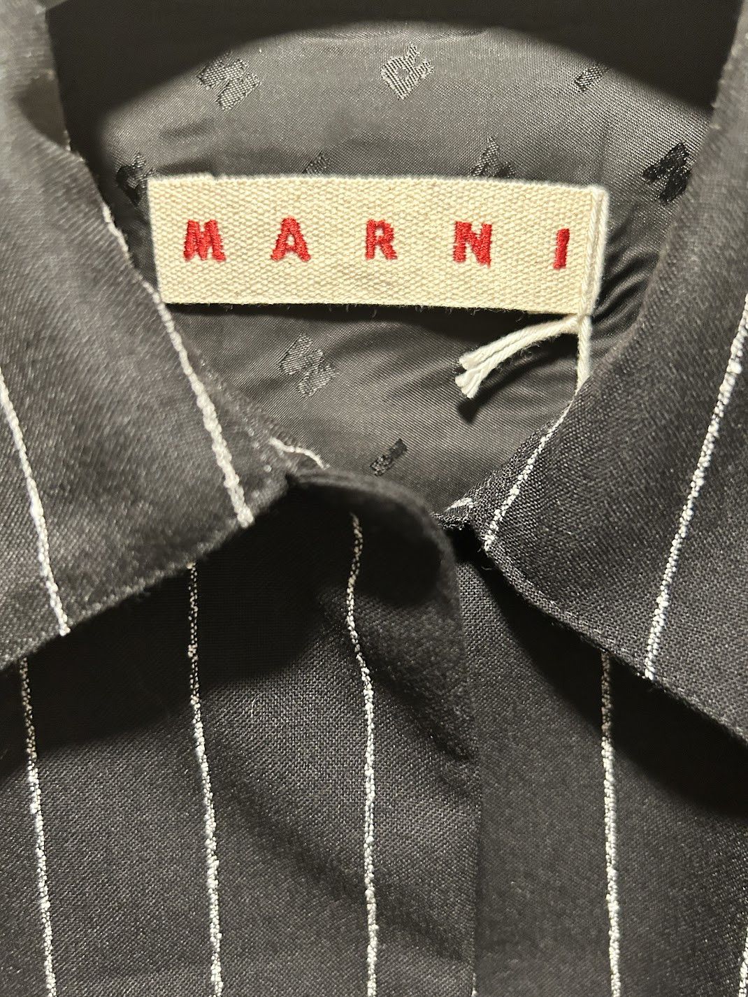 Marni Marni Black Virgin Wool Shirt Size US M / EU 48-50 / 2 - 3 Thumbnail