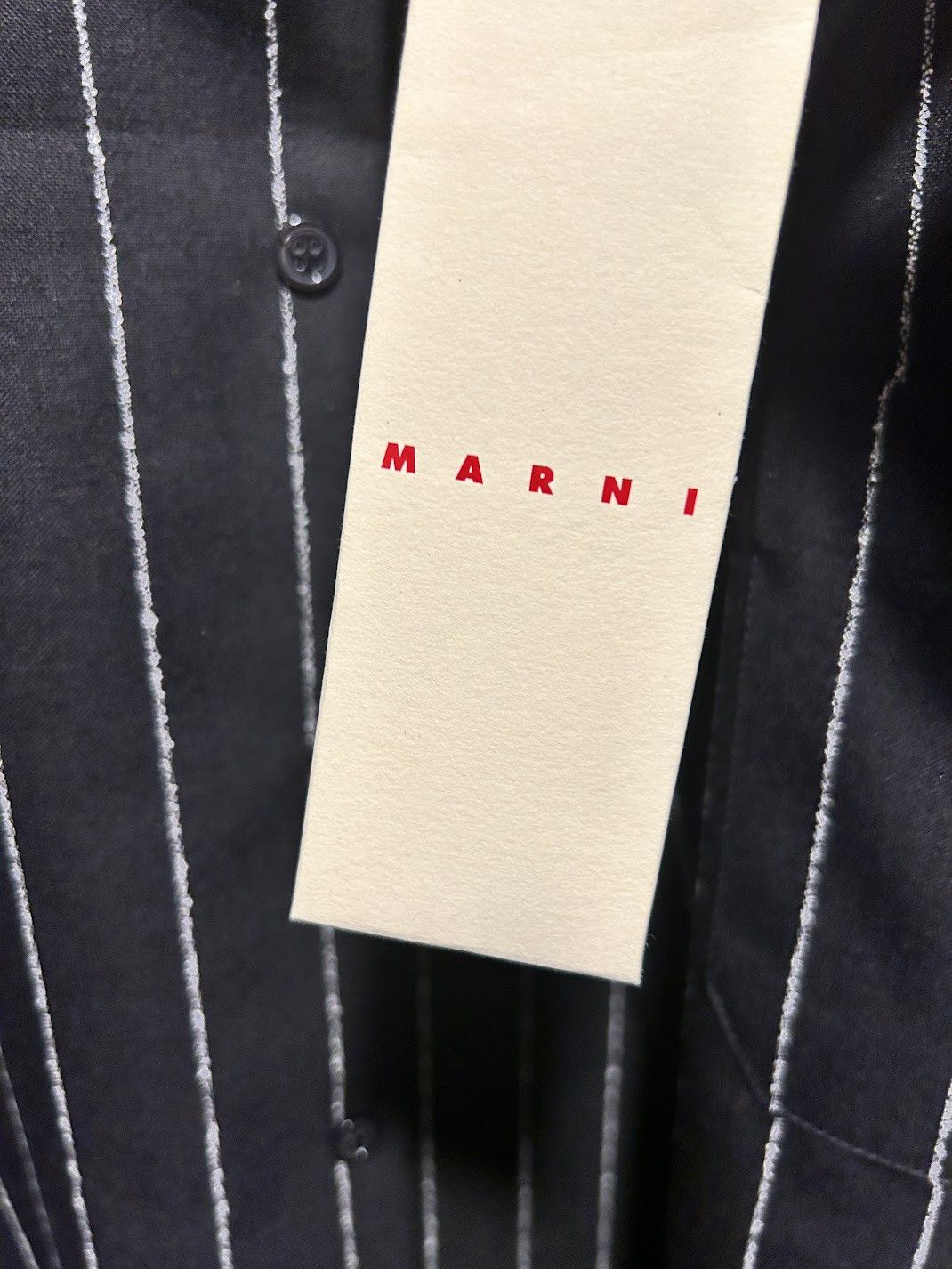 Marni Marni Black Virgin Wool Shirt Size US M / EU 48-50 / 2 - 4 Thumbnail