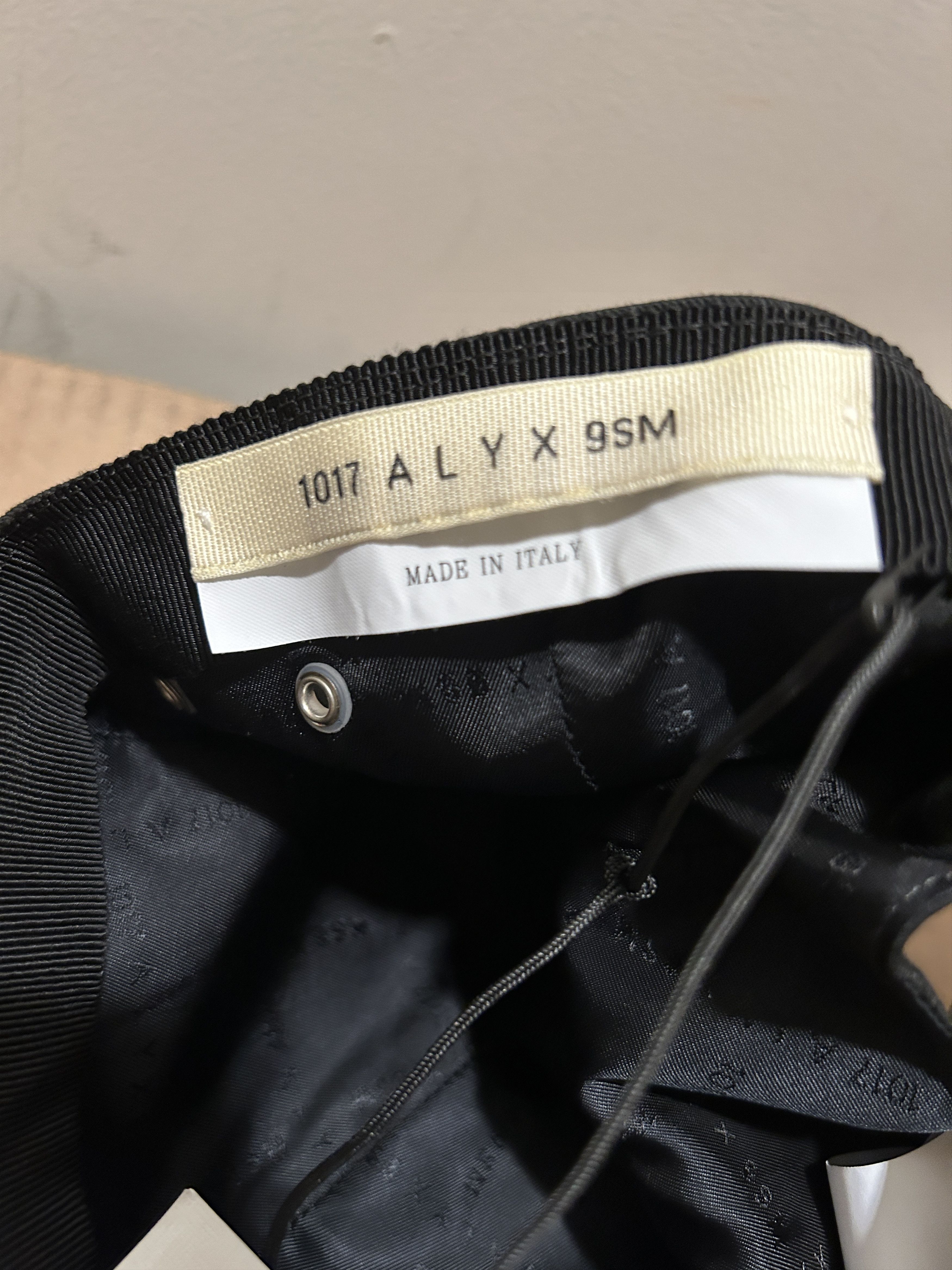 1017 ALYX 9SM 1017 ALYX 9SM embroidered logo baseball cap Black Size ONE SIZE - 4 Thumbnail