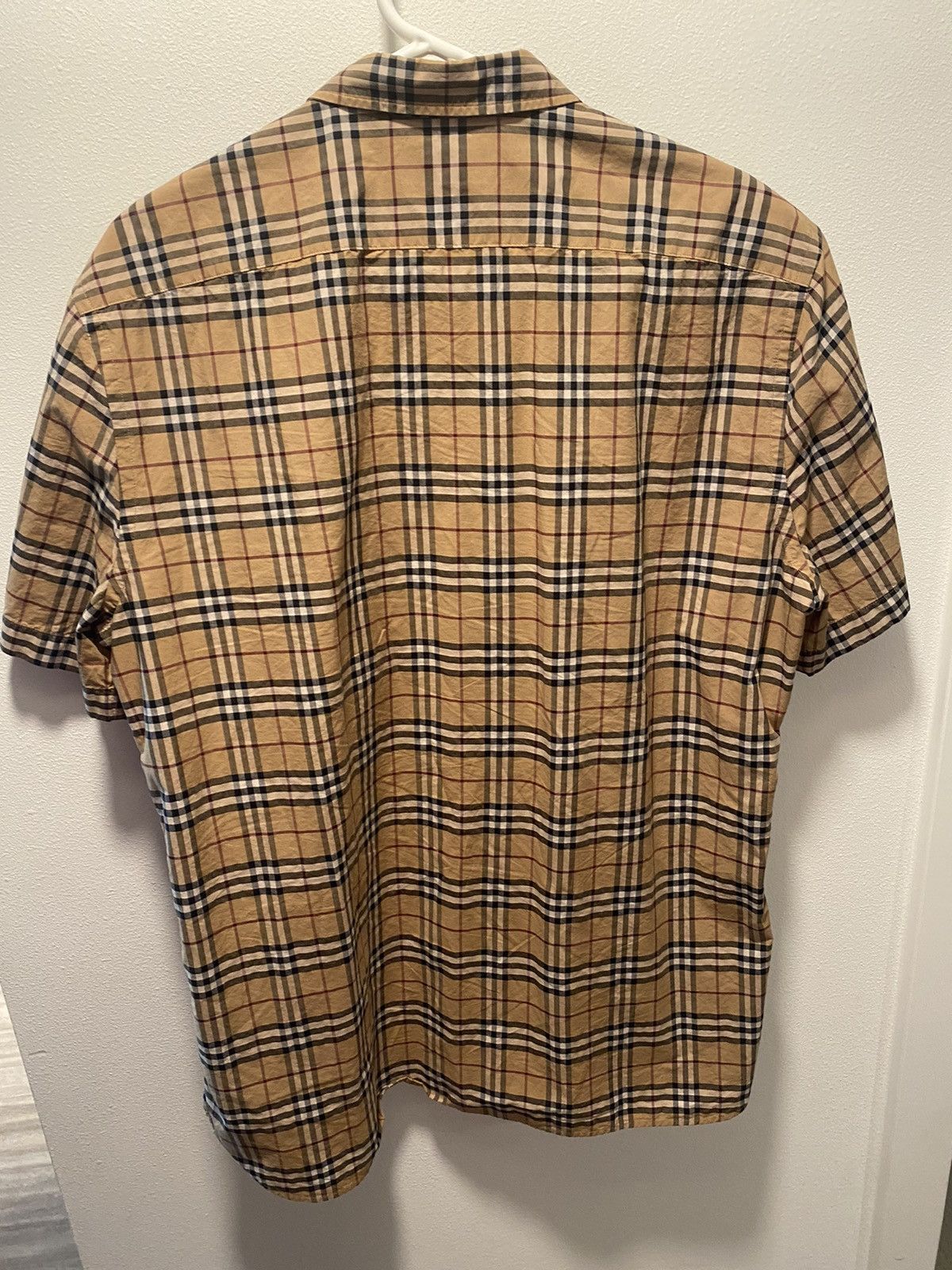 Burberry Burberry Button Up Polo Size US XL / EU 56 / 4 - 2 Thumbnail