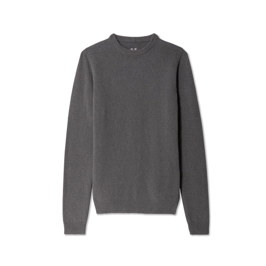 Rick Owens Rick Owens Men's Biker Round Neck Sweater (Dust) Size US M / EU 48-50 / 2 - 5 Thumbnail
