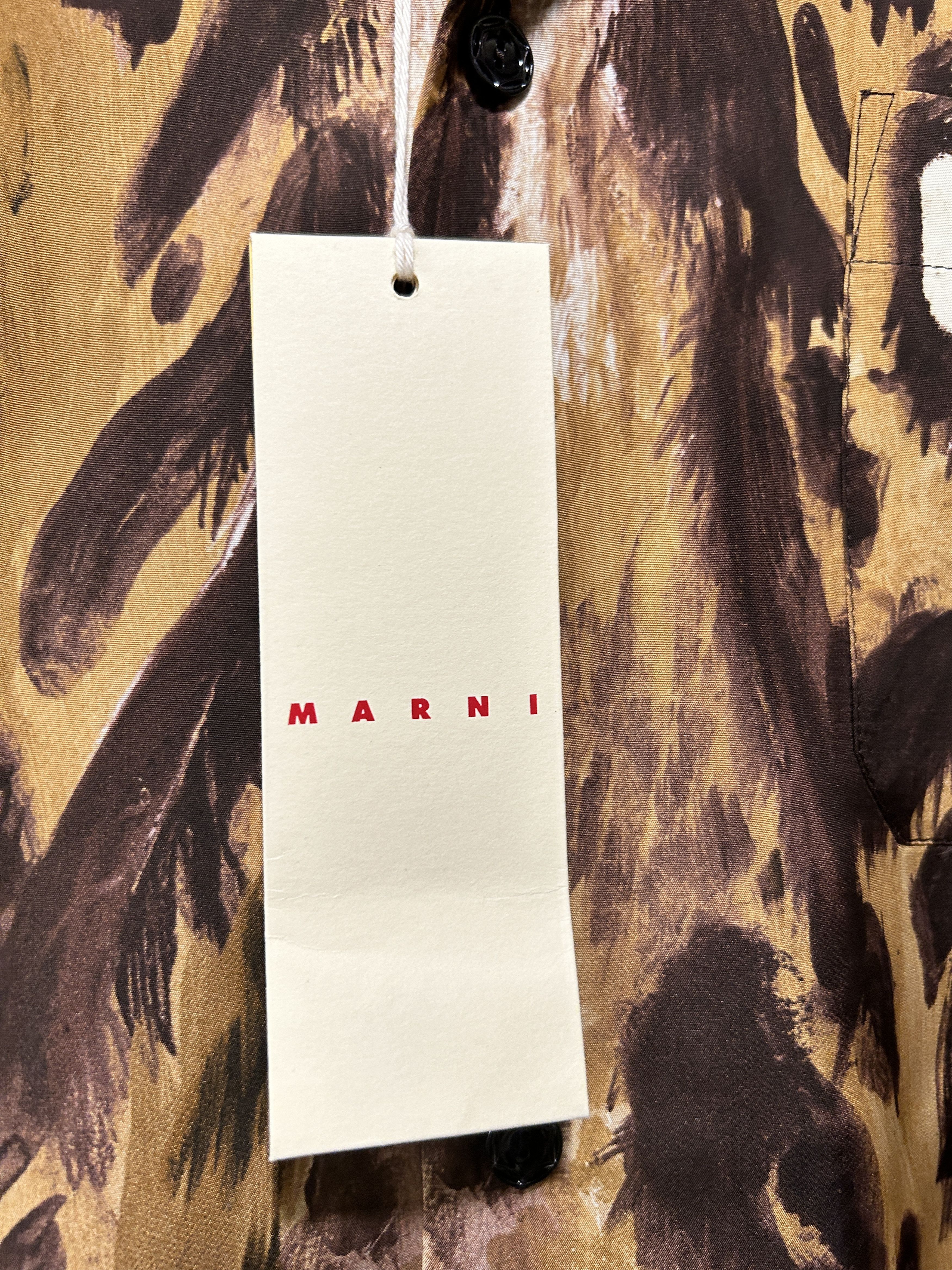 Marni Wild Bunch Leopard camp collar shirt Bowling Size IT 46 Size US S / EU 44-46 / 1 - 3 Thumbnail