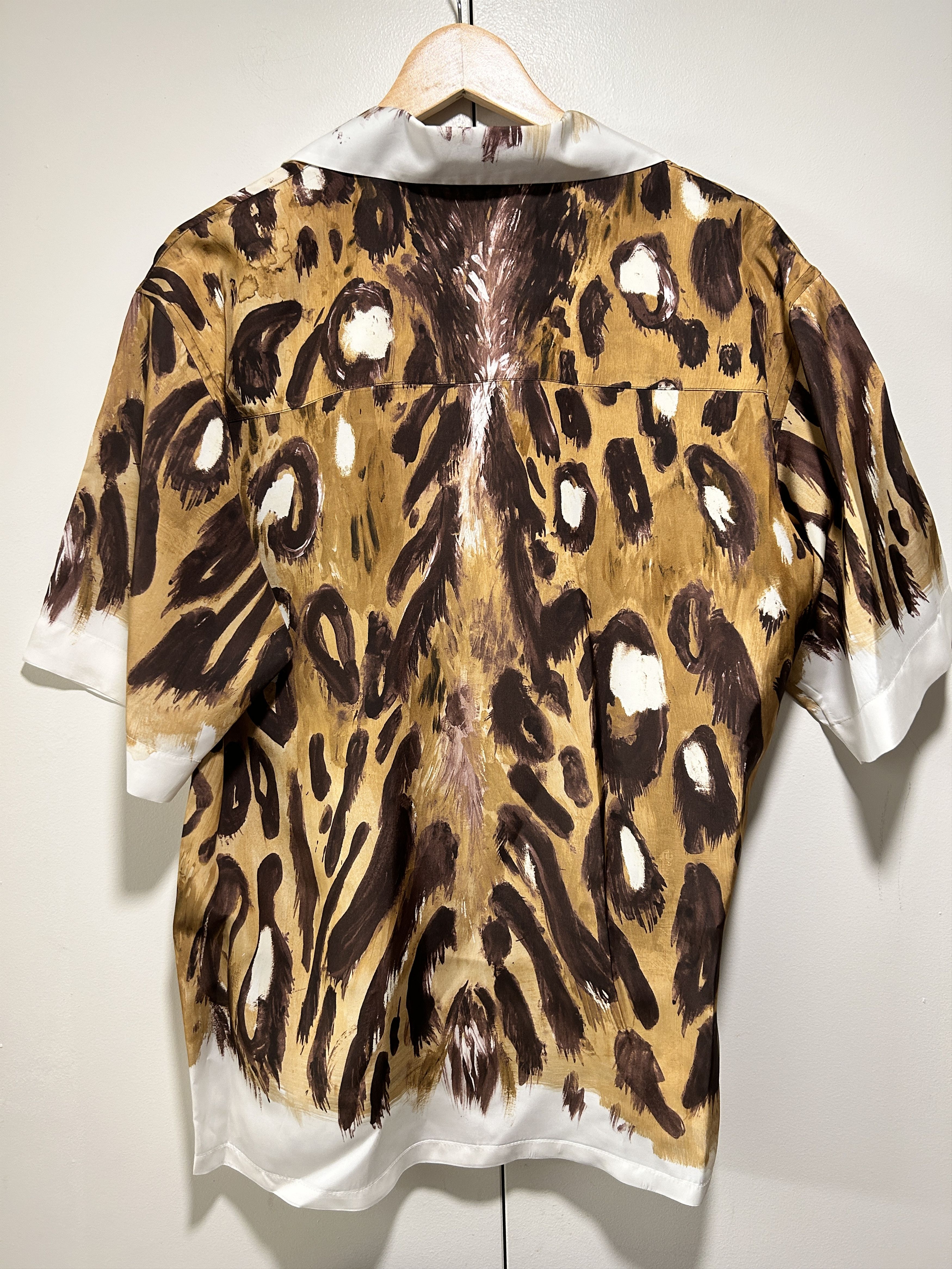 Marni Wild Bunch Leopard camp collar shirt Bowling Size IT 46 Size US S / EU 44-46 / 1 - 7 Thumbnail