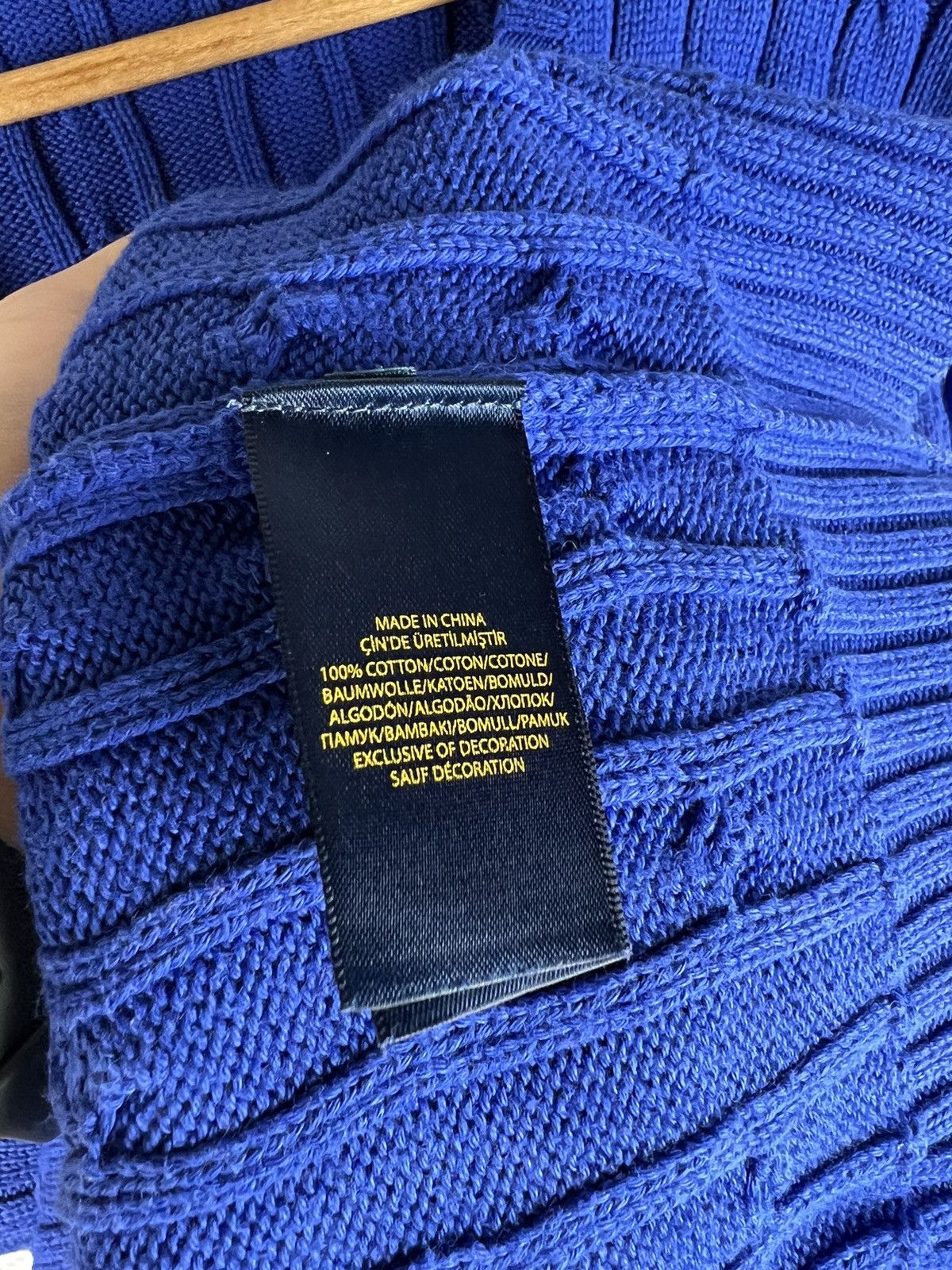 Polo Ralph Lauren Polo Ralph Lauren braid sweater Size L / US 10 / IT 46 - 4 Thumbnail