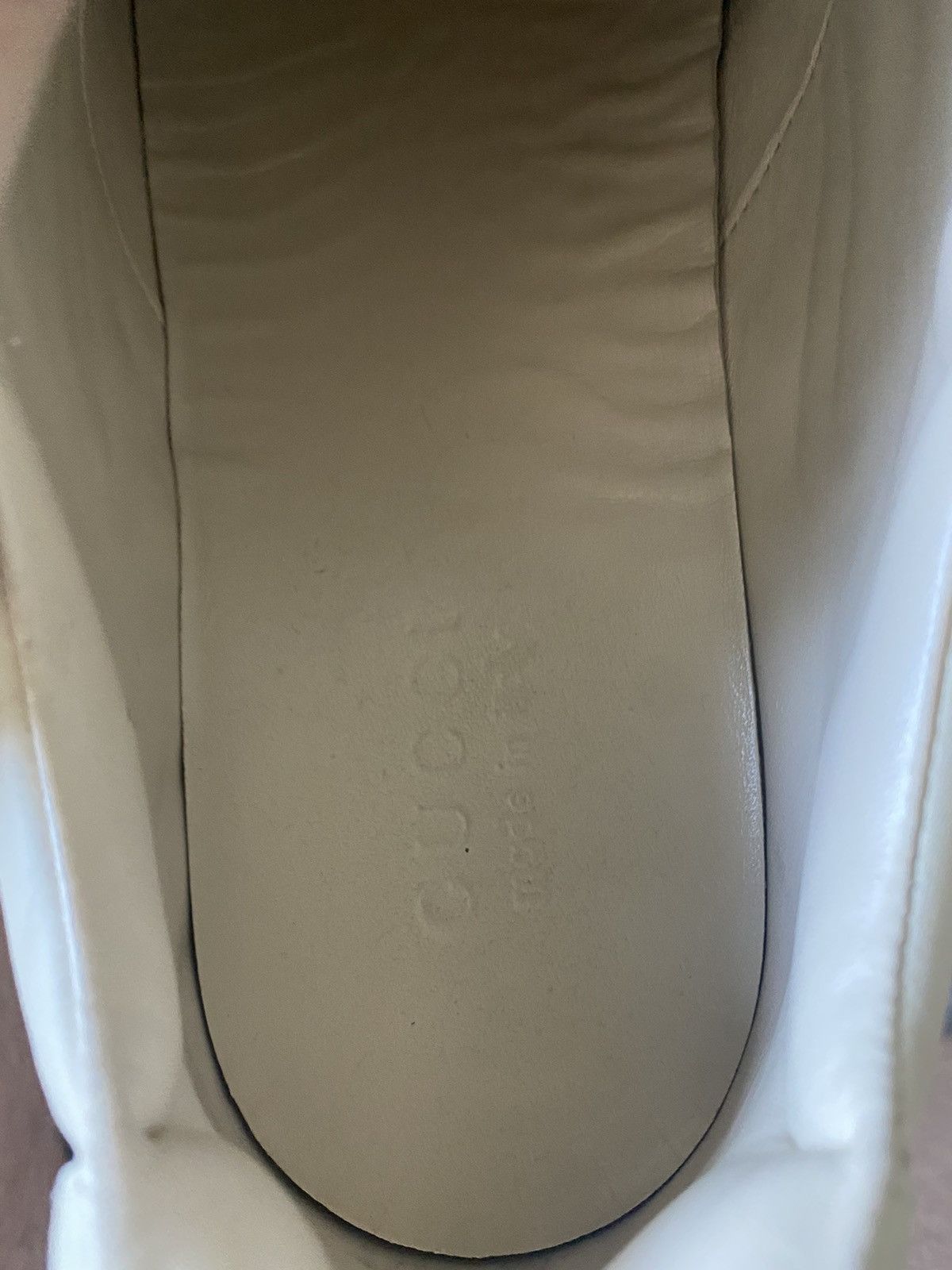Gucci Gucci Rhyton Gucci Logo Leather Sneaker Size US 12 / EU 45 - 4 Thumbnail