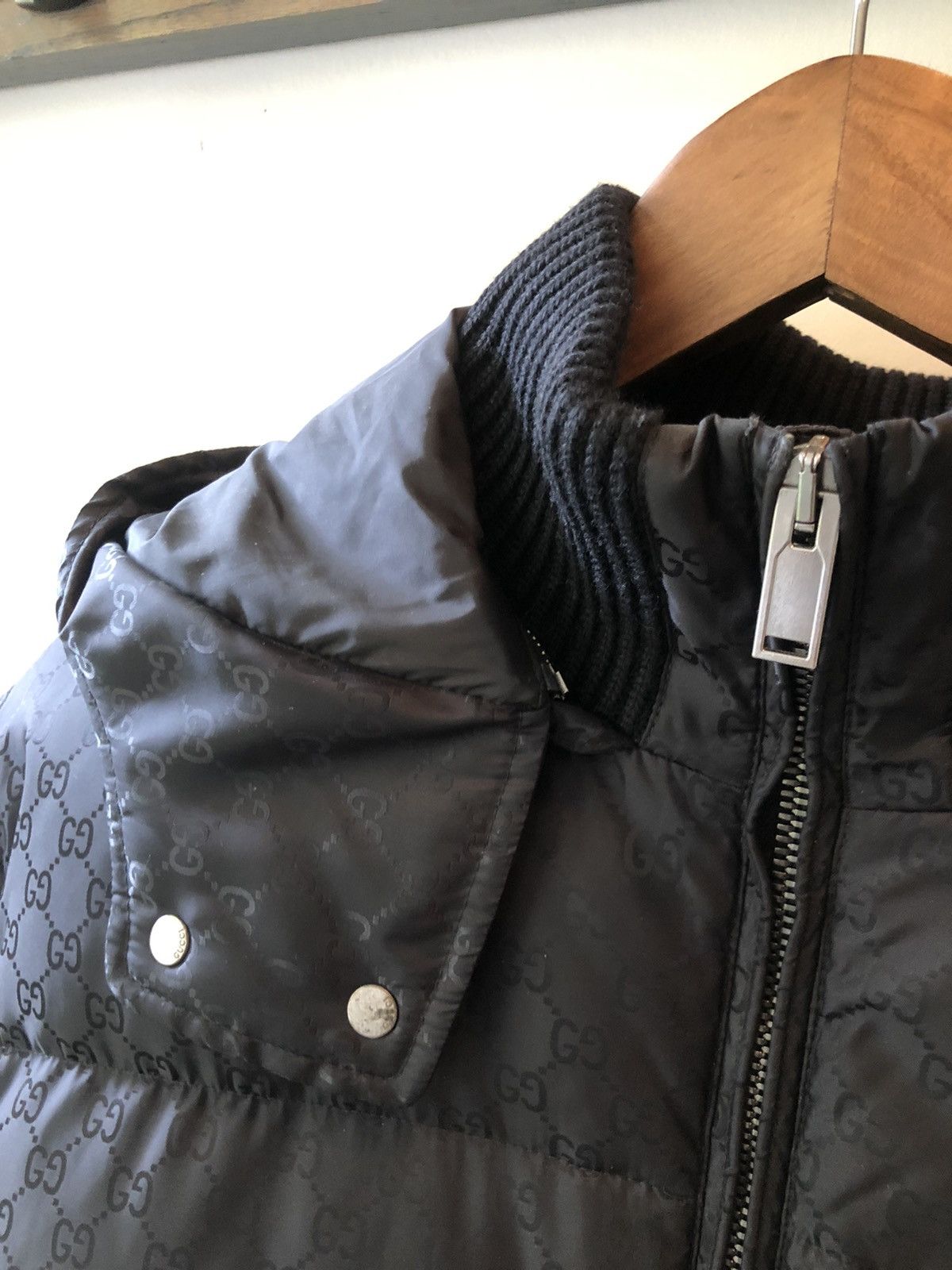 Gucci Gucci Jacquard Puffer Jacket Size US L / EU 52-54 / 3 - 3 Thumbnail