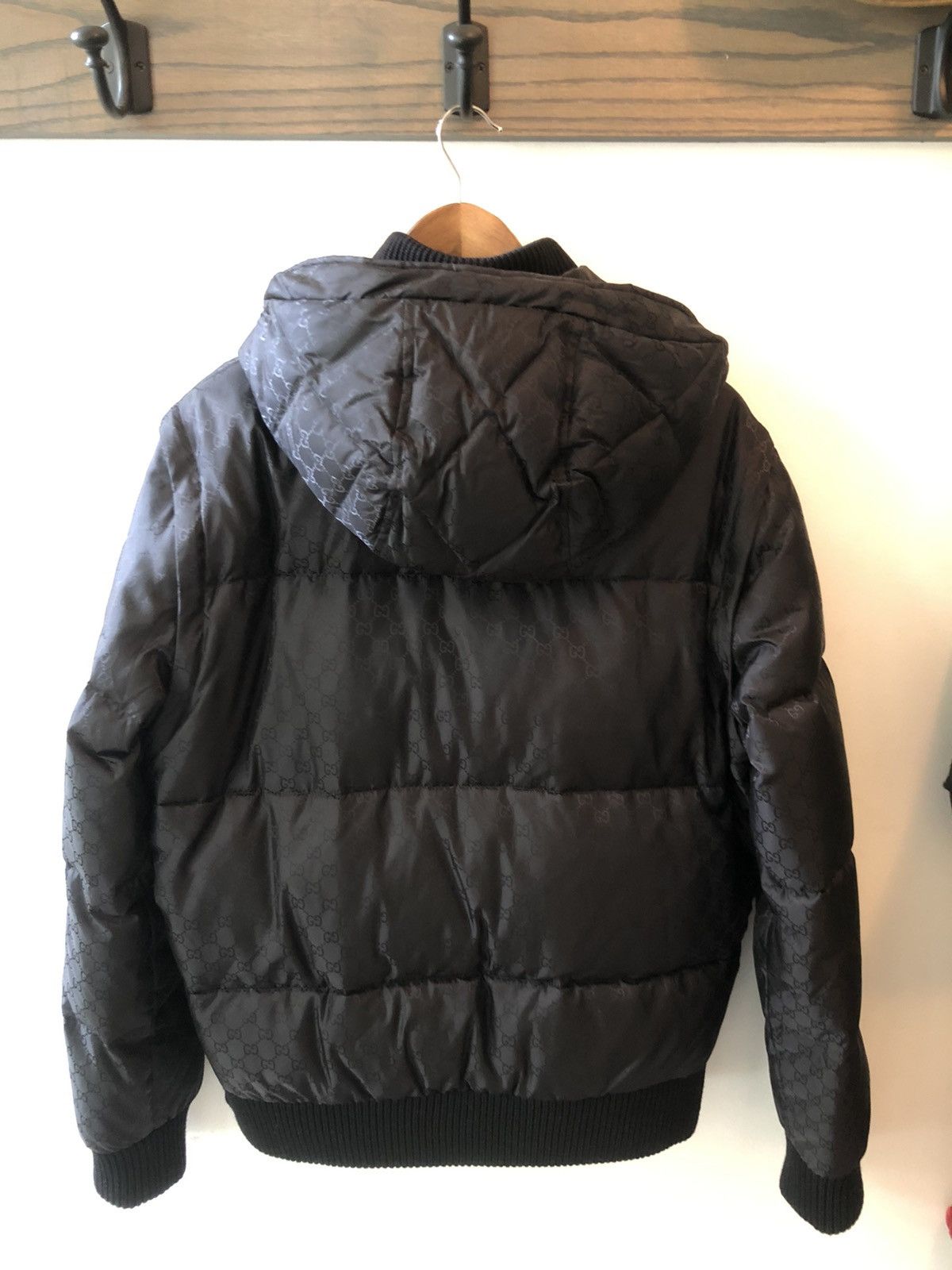 Gucci Gucci Jacquard Puffer Jacket Size US L / EU 52-54 / 3 - 2 Thumbnail