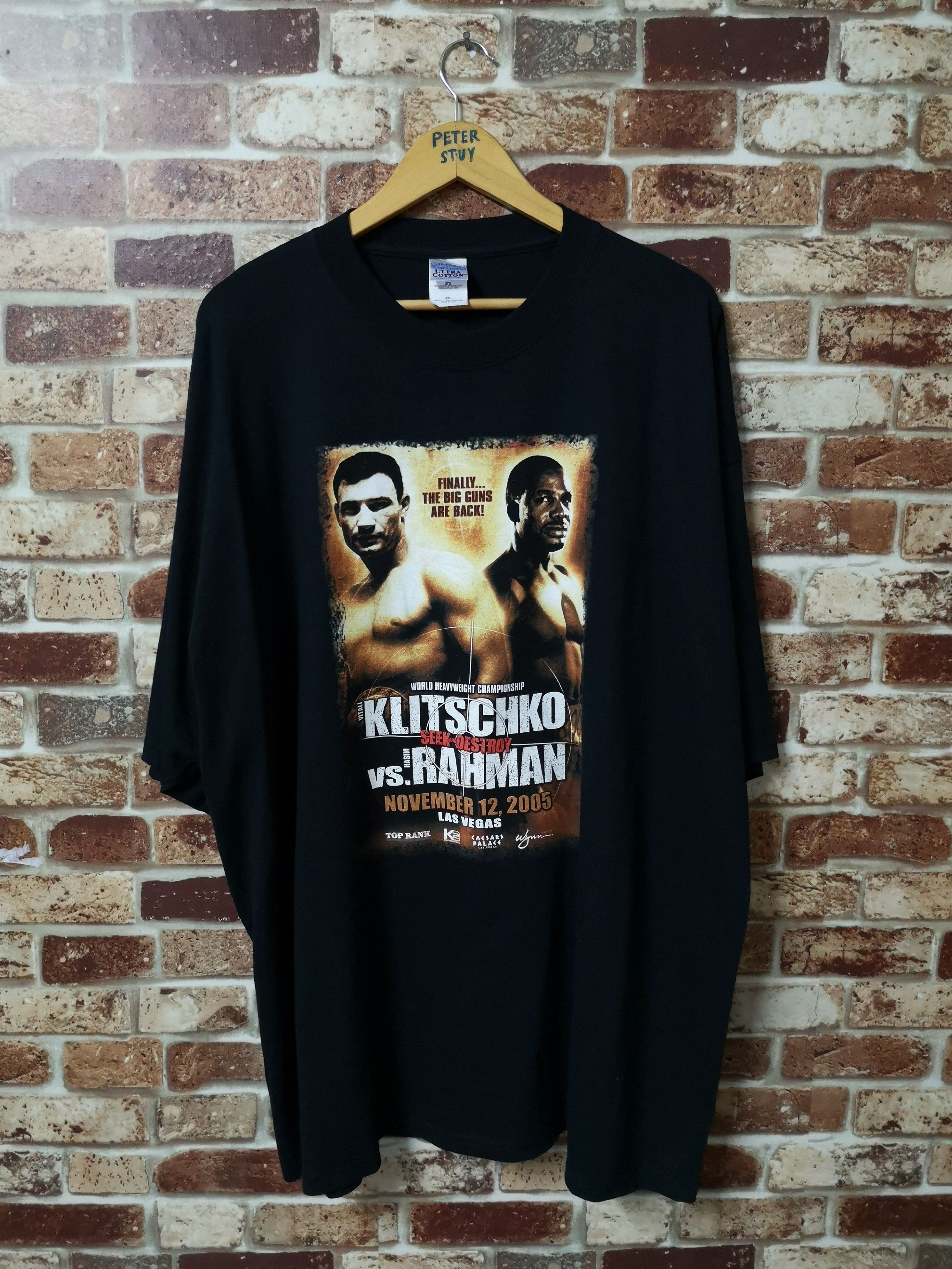 WWE V. Klitschko Vs H. Rahman World Heavyweight Championship Size US XXL / EU 58 / 5 - 2 Thumbnail