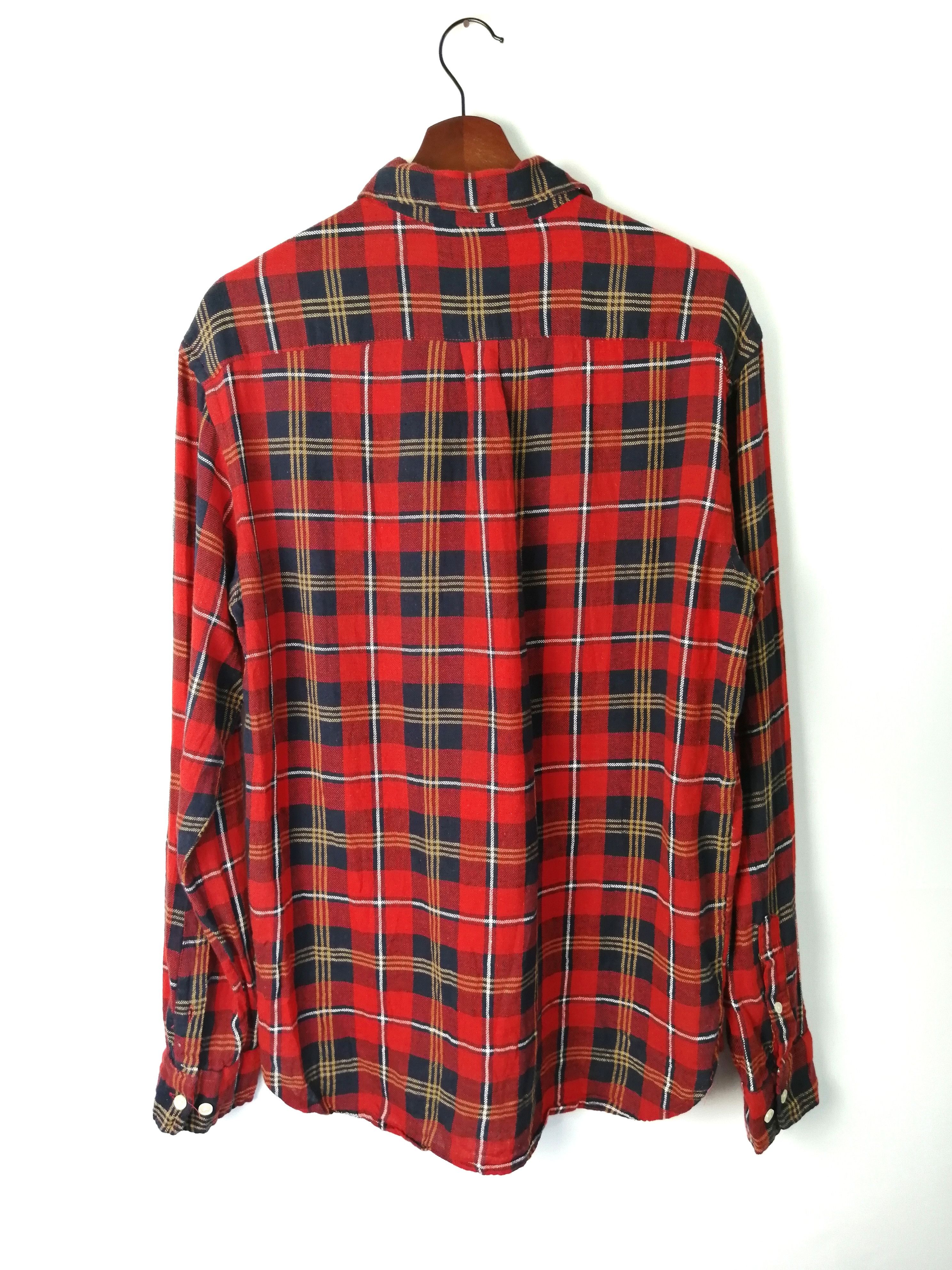 Eddie Bauer × Flannel × Vintage Eddie Bauer Flannel Rare Button Up Size US XL / EU 56 / 4 - 2 Thumbnail