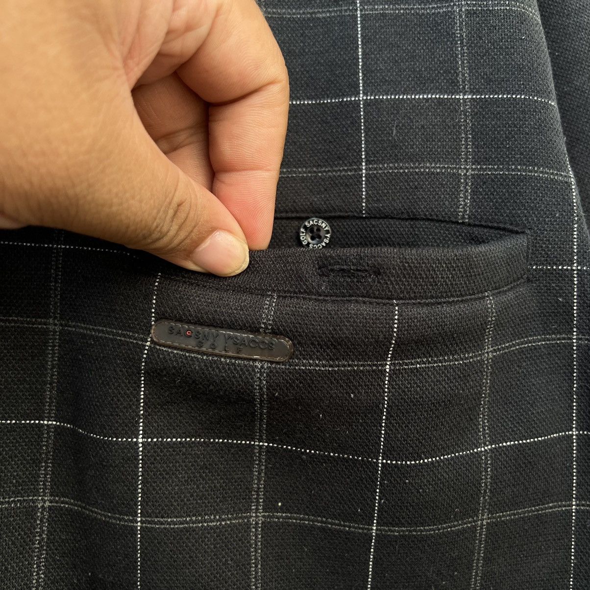 Japanese Brand TARTAN DESIGN SACSNY Y’SACCS GOLF BY YOHJI YAMAMOTO Size US M / EU 48-50 / 2 - 4 Thumbnail