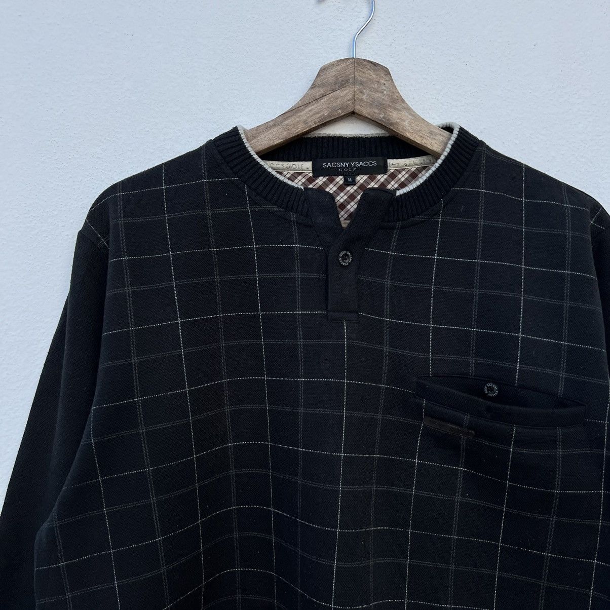 Japanese Brand TARTAN DESIGN SACSNY Y’SACCS GOLF BY YOHJI YAMAMOTO Size US M / EU 48-50 / 2 - 3 Thumbnail
