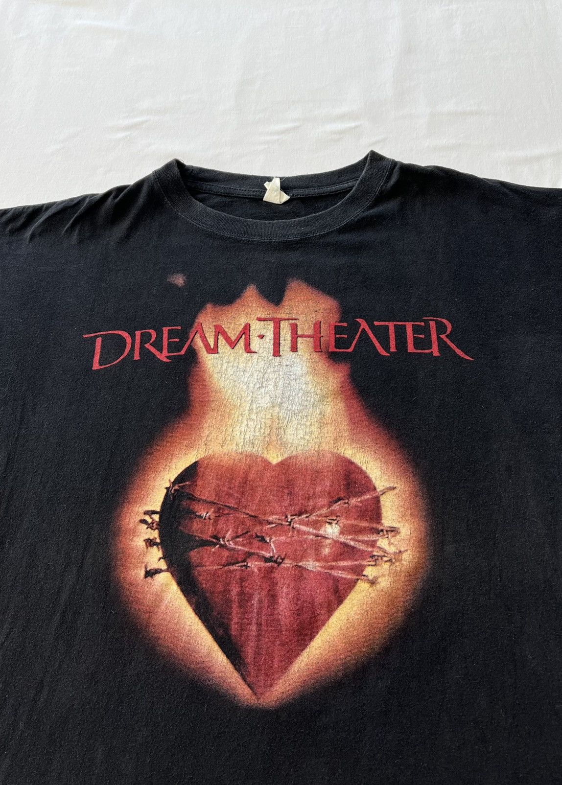 Band Tees Vintage 2002 Dream Theater European Tour Faded Tee Size US XL / EU 56 / 4 - 3 Thumbnail