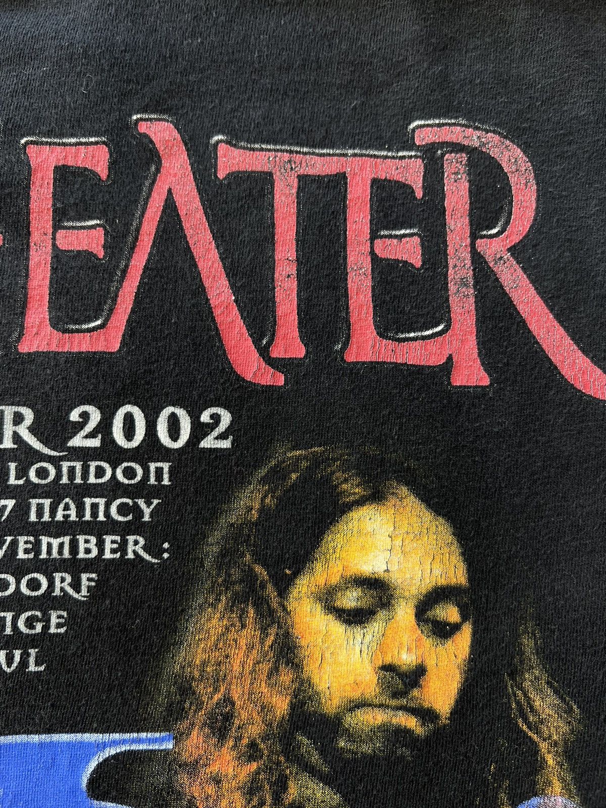 Band Tees Vintage 2002 Dream Theater European Tour Faded Tee Size US XL / EU 56 / 4 - 11 Thumbnail