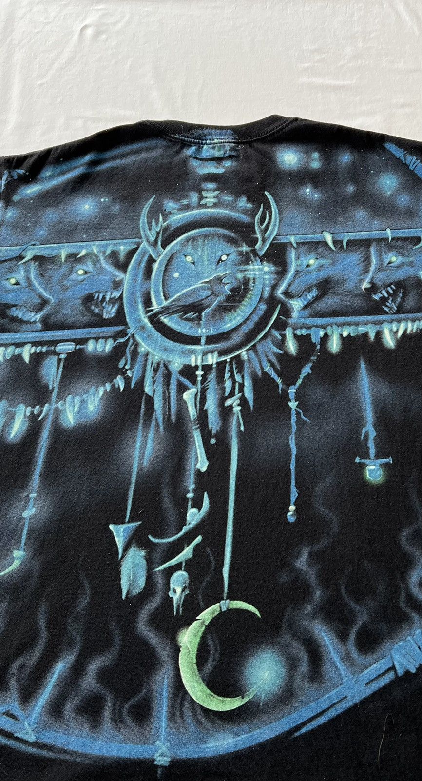 Liquid Blue Vintage 2001 Liquid Blue Wolf All Over Print Streetwear Tee Size US XL / EU 56 / 4 - 9 Thumbnail
