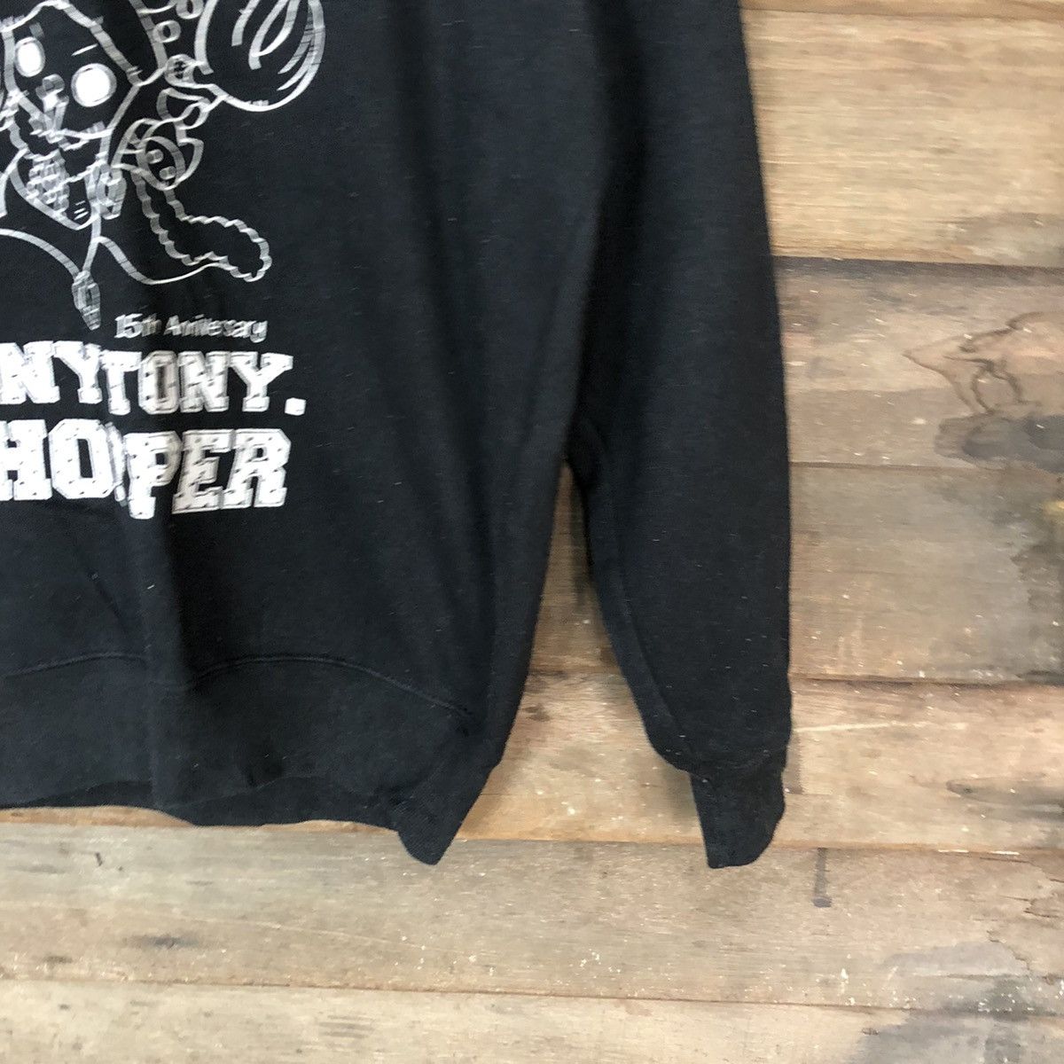 Anime Tony Chopper Anima One Piece Black Sweathshirt #5642 Size US M / EU 48-50 / 2 - 5 Thumbnail