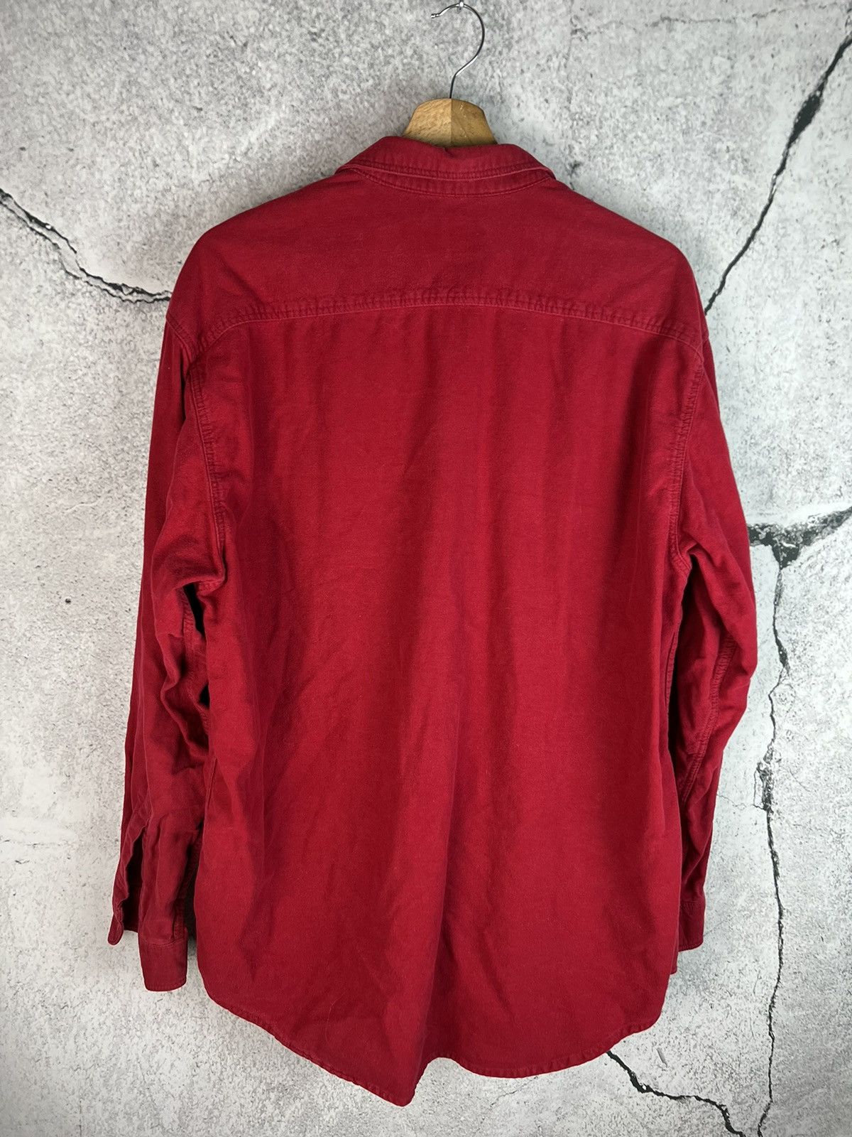Levi's Levi’s vintage 80s button up red shirt Size US L / EU 52-54 / 3 - 2 Thumbnail