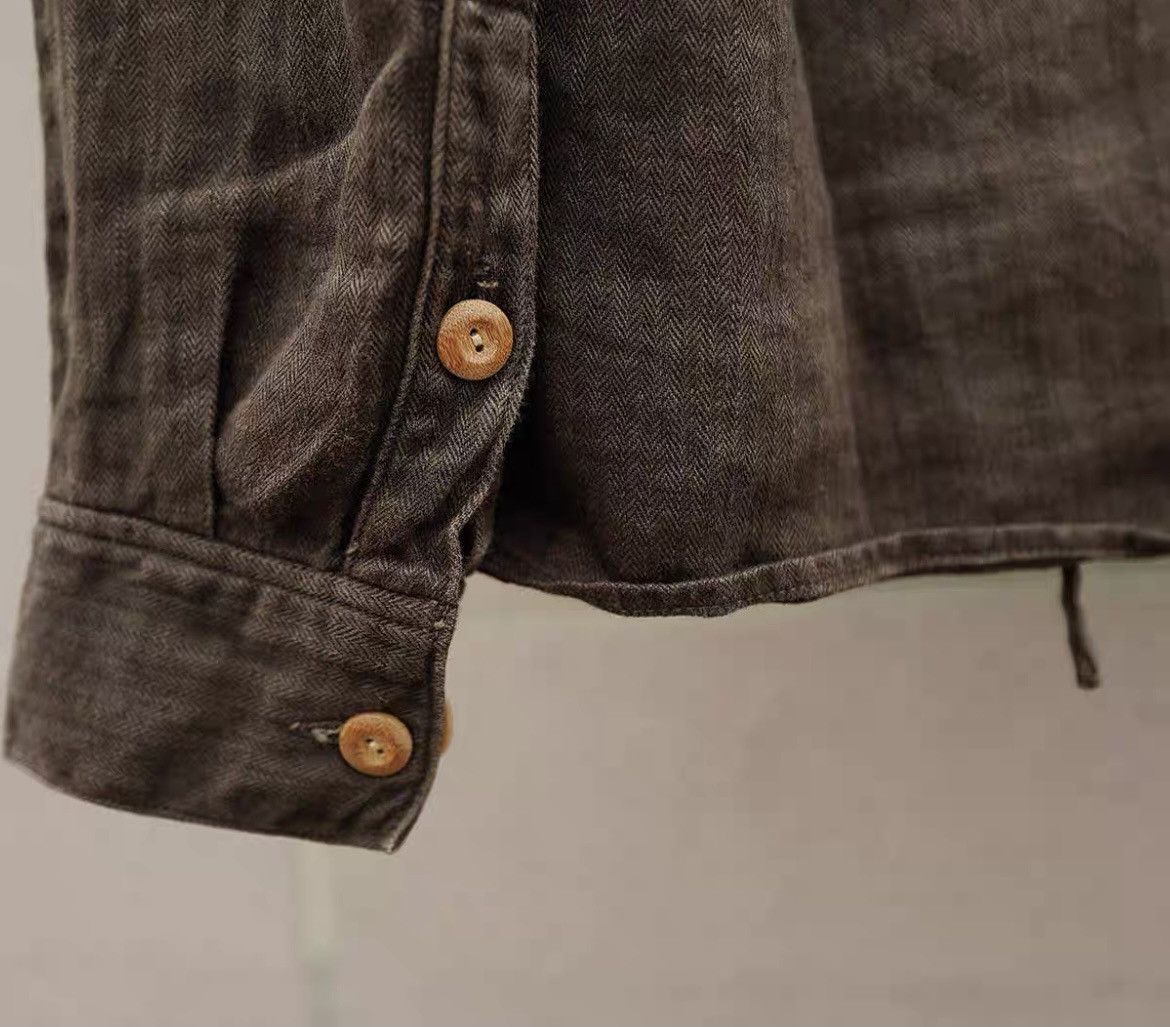Visvim Visvim Lhamo shirt Mud Dyed Size US S / EU 44-46 / 1 - 4 Thumbnail