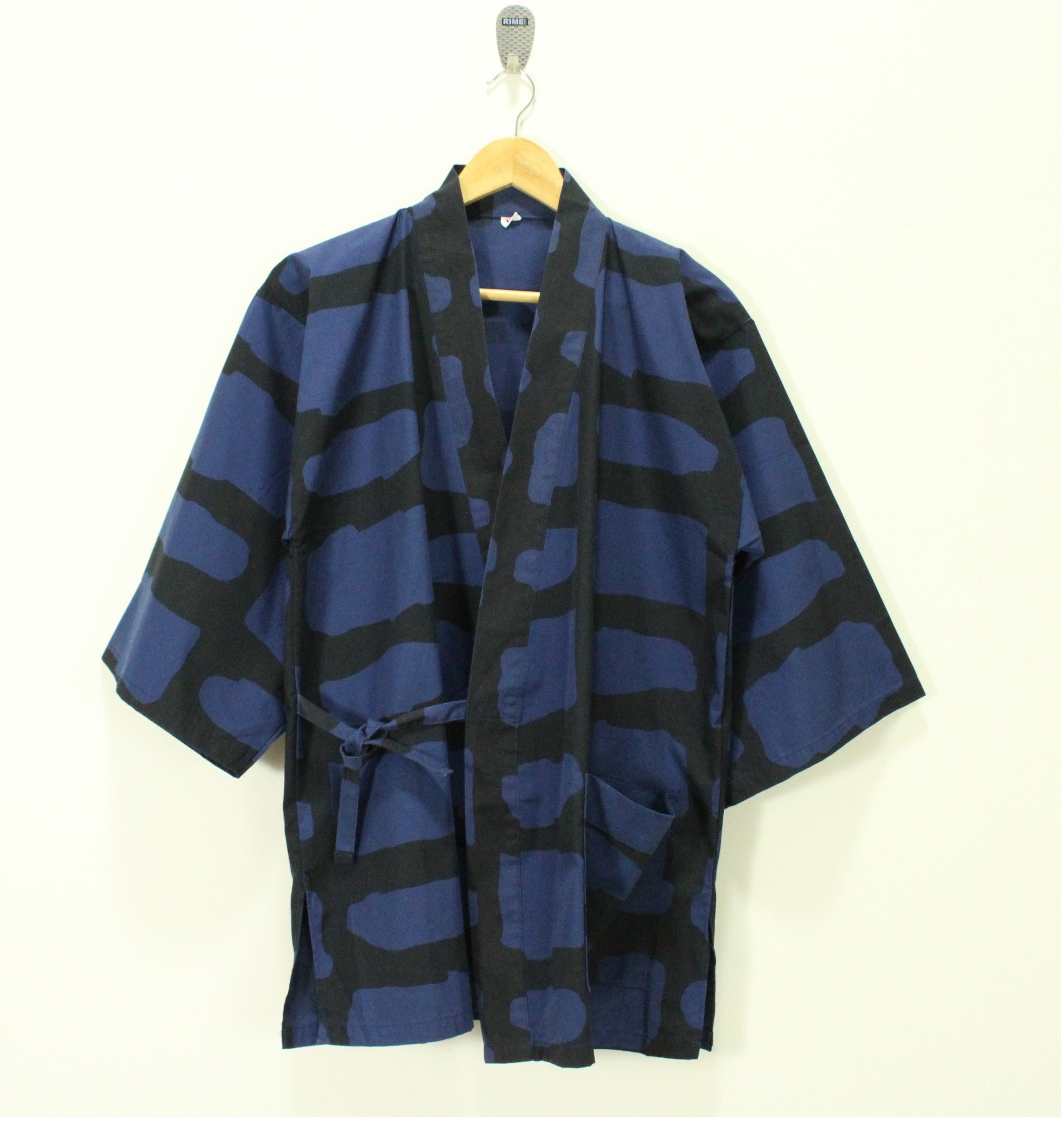 Japanese Brand Kimono Jacket Noragi Sanjuro Cardigan Size US M / EU 48-50 / 2 - 1 Thumbnail