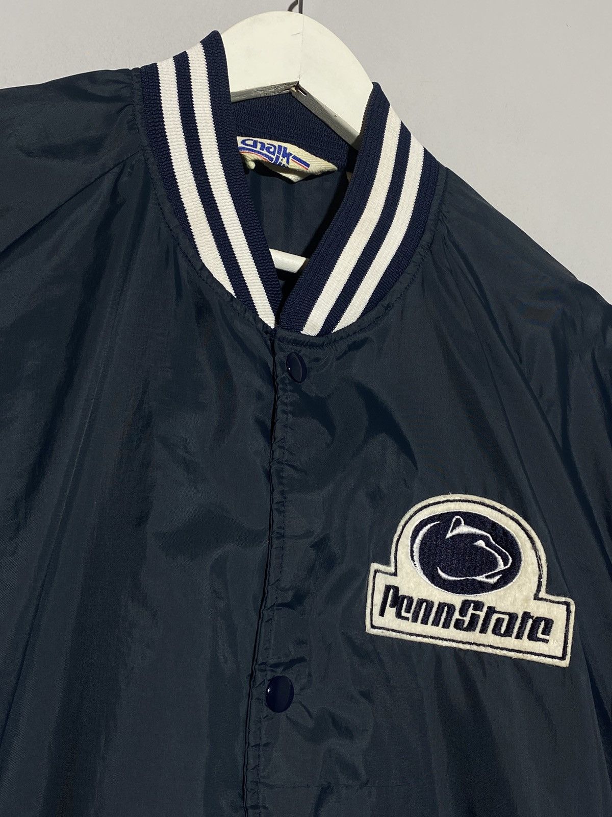 Vintage Penn State vintage made in USA nylon bomber jacket Size US XL / EU 56 / 4 - 4 Thumbnail