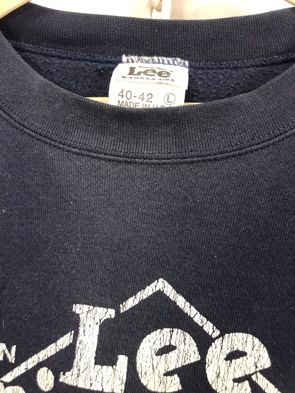 Lee × Vintage Vintage lee union made spellout sweatshirt by lee Kansas Size US L / EU 52-54 / 3 - 7 Thumbnail