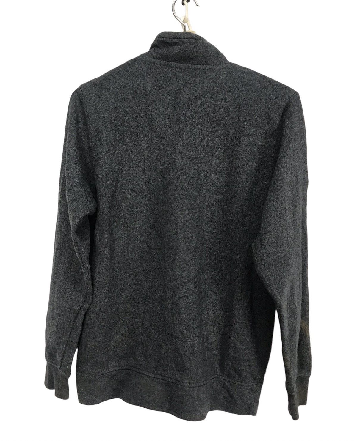 Japanese Brand Gianni Valentino half zipper distressed sweatshirt Size US M / EU 48-50 / 2 - 2 Thumbnail