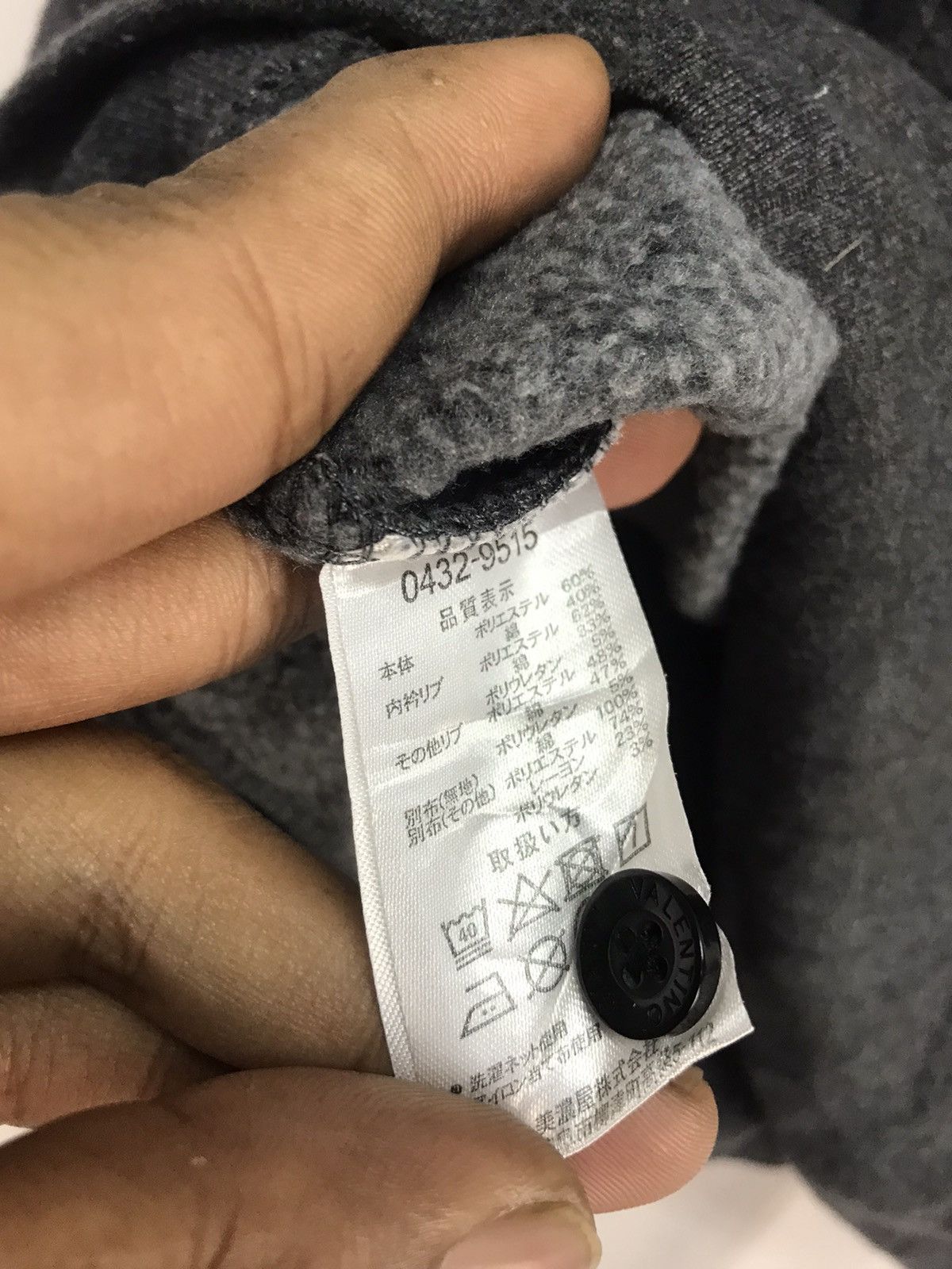 Japanese Brand Gianni Valentino half zipper distressed sweatshirt Size US M / EU 48-50 / 2 - 4 Thumbnail