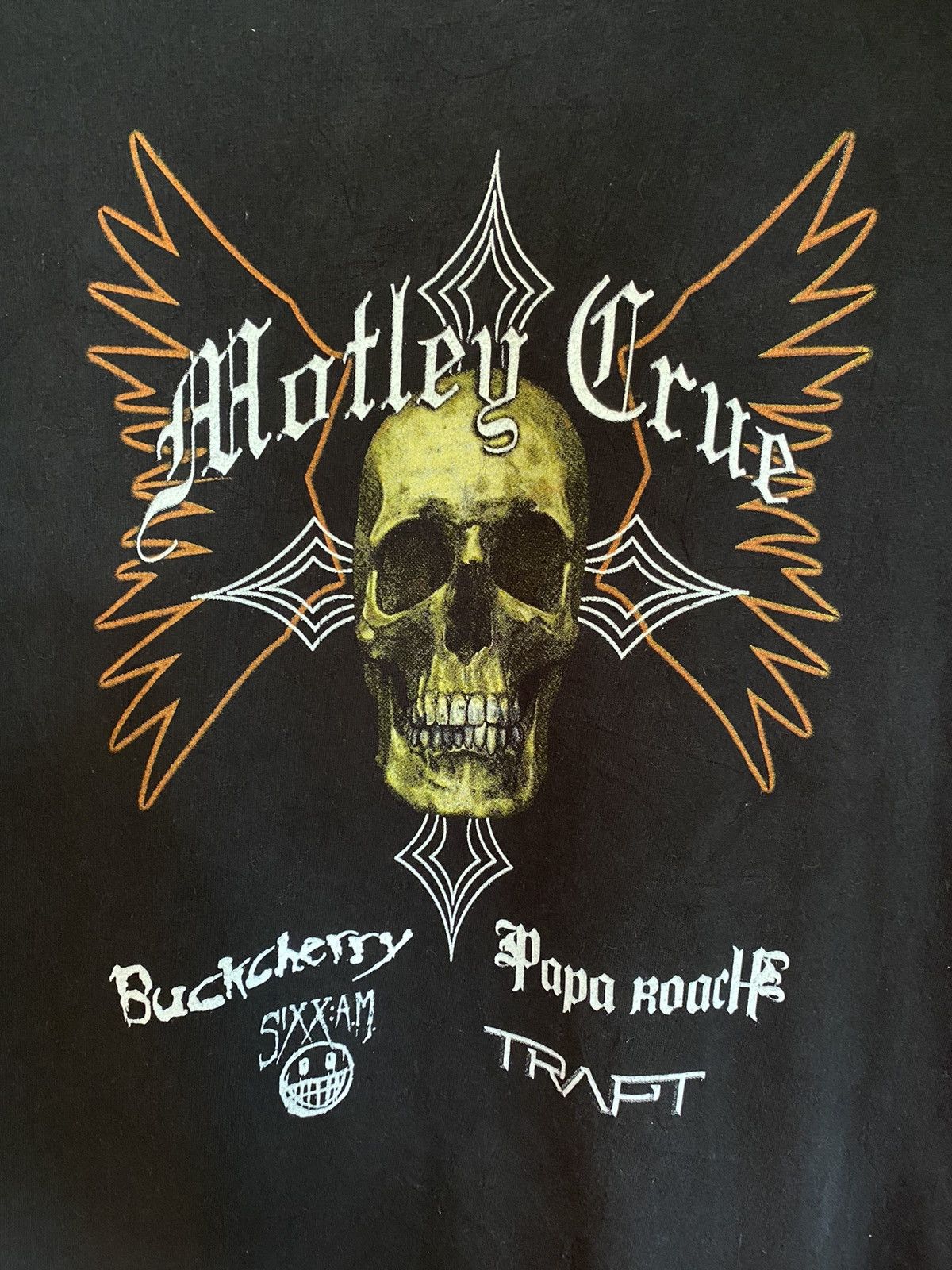 Band Tees 🔥 Motley Crue Cruefest 2008 Black Shirt Size US L / EU 52-54 / 3 - 3 Thumbnail