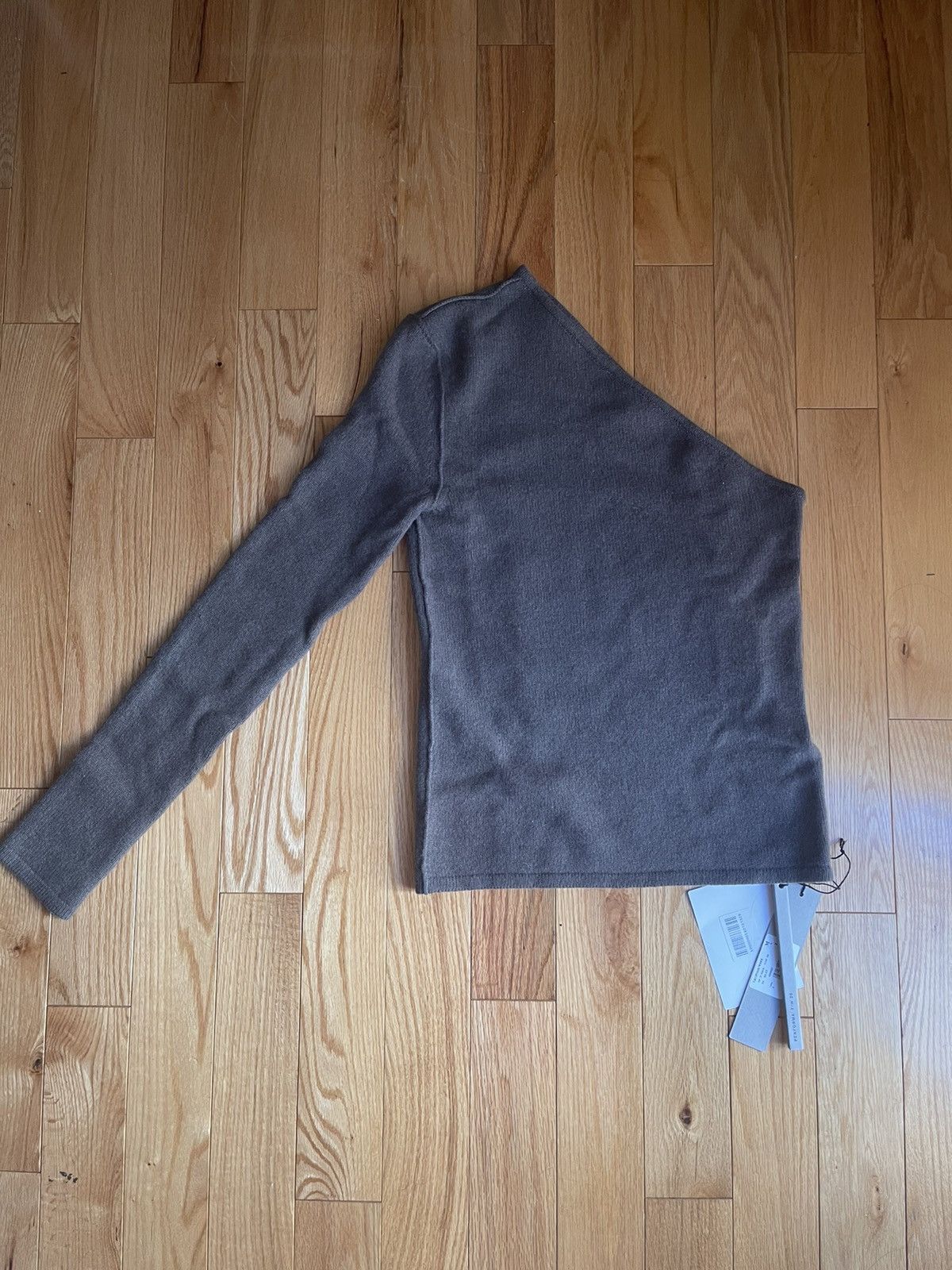 Rick Owens FW20 Performa Ziggy Cashmere Sweater Dust