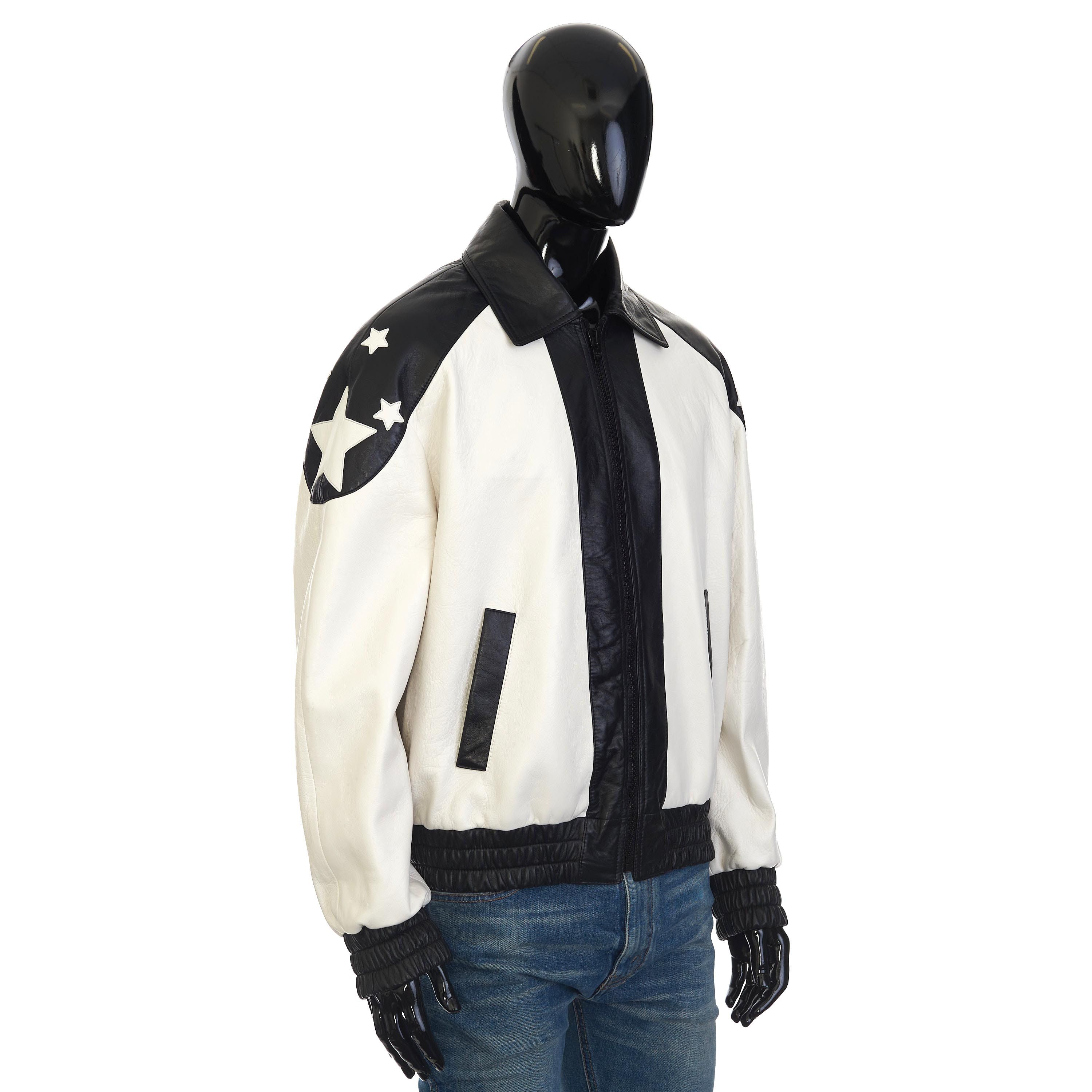 Celine Two-toned Teddy Jacket In Soft Lambskin With “Flag” Patch Size US M / EU 48-50 / 2 - 9 Thumbnail