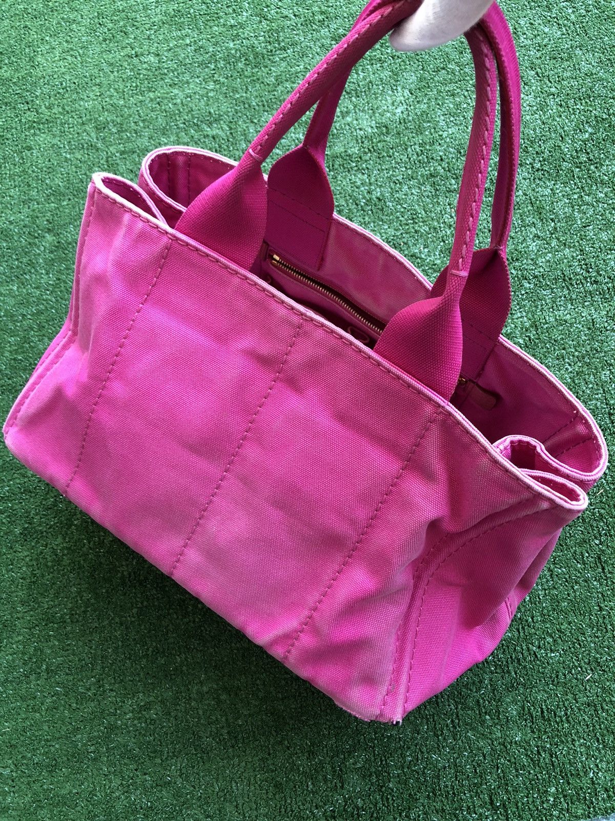 Prada Prada canapa tote bag Size ONE SIZE - 2 Thumbnail