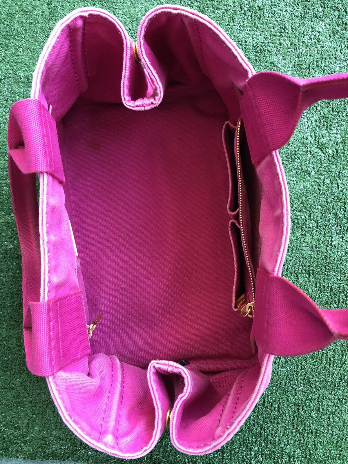 Prada Prada canapa tote bag Size ONE SIZE - 3 Thumbnail