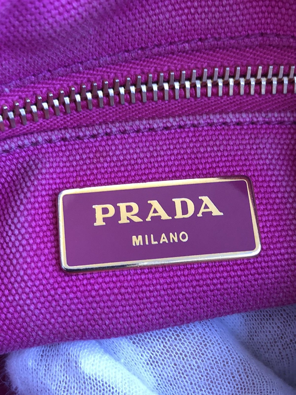 Prada Prada canapa tote bag Size ONE SIZE - 4 Thumbnail
