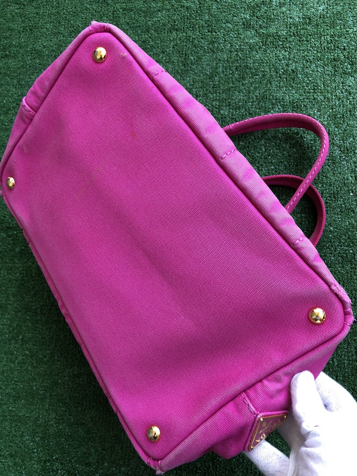 Prada Prada canapa tote bag Size ONE SIZE - 7 Thumbnail