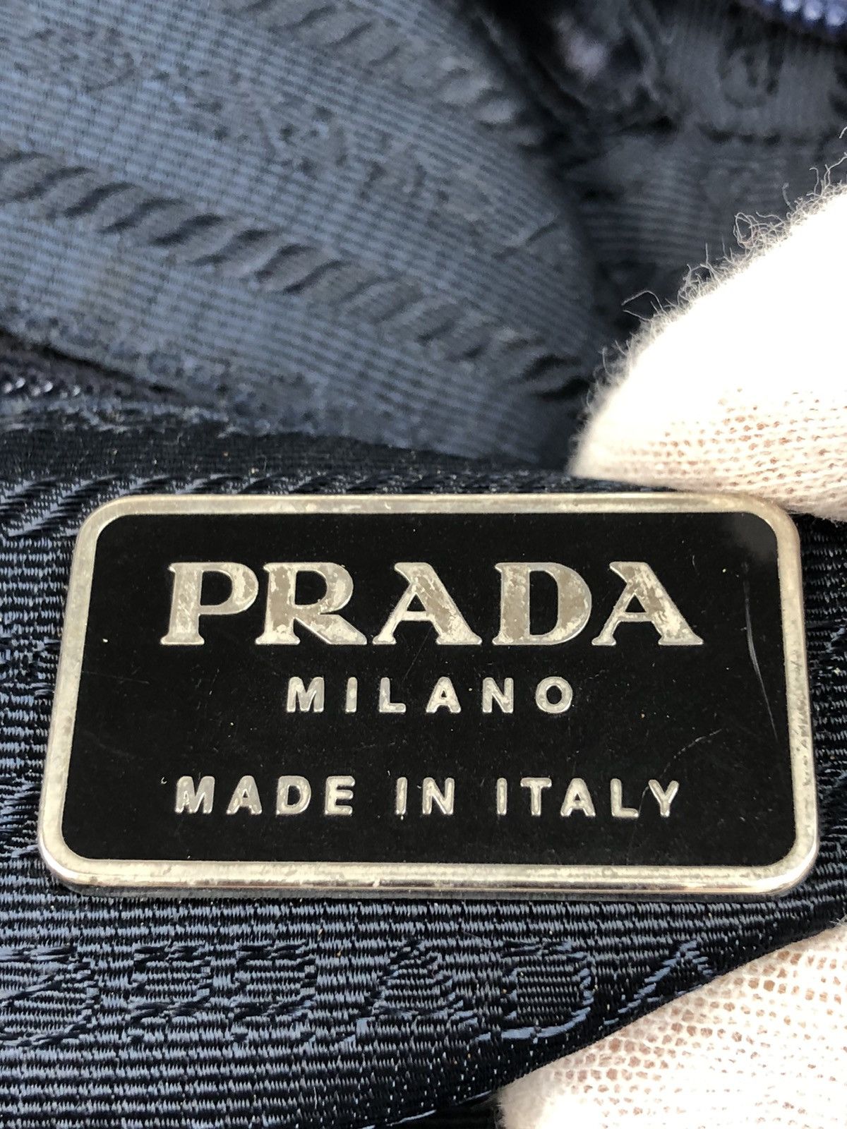 Prada Prada tessuto royal nylon shoulder bag Size ONE SIZE - 4 Thumbnail
