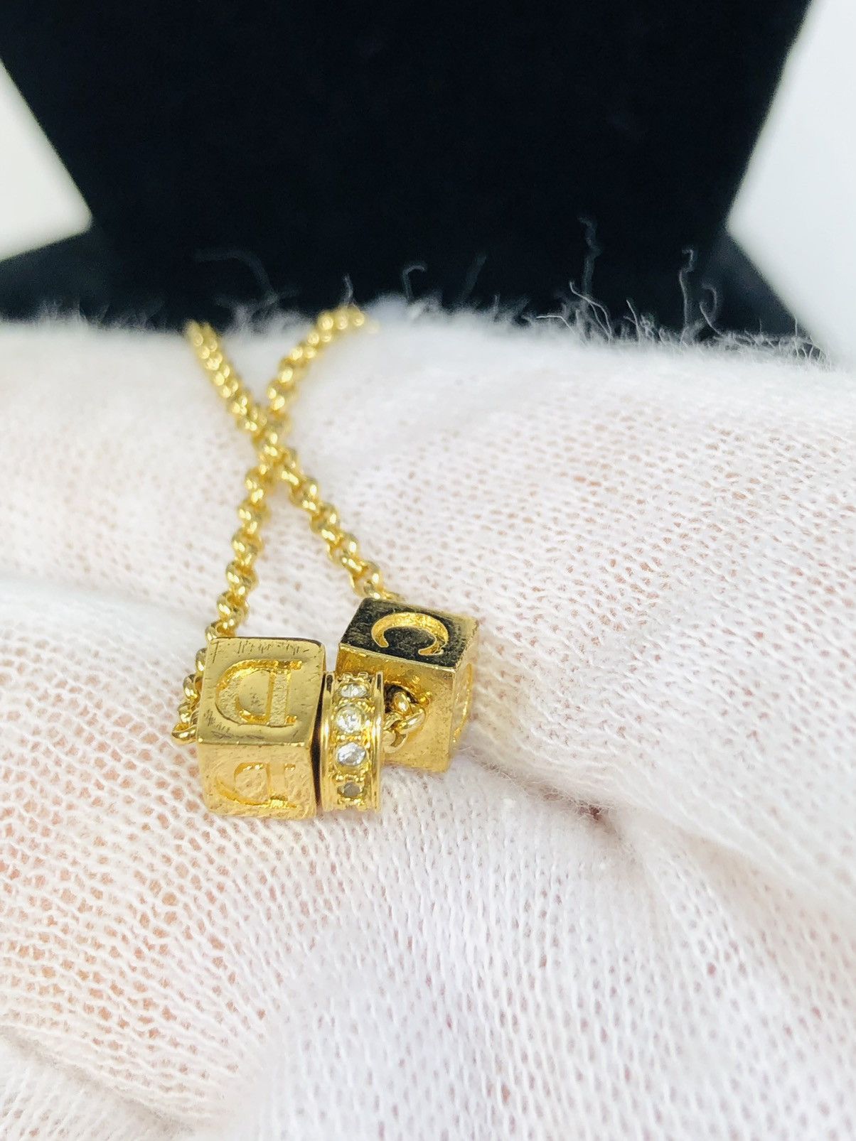 Dior Dior 2004 dice logo necklace Size ONE SIZE - 3 Thumbnail