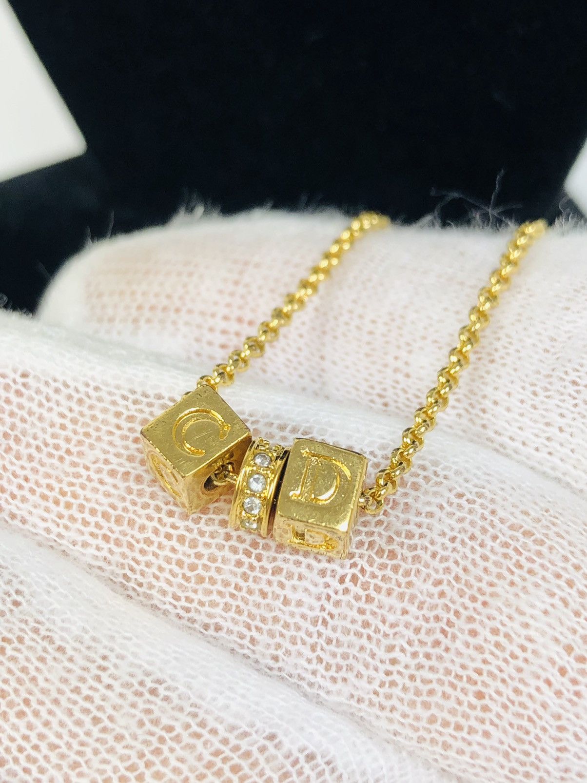 Dior Dior 2004 dice logo necklace Size ONE SIZE - 2 Thumbnail