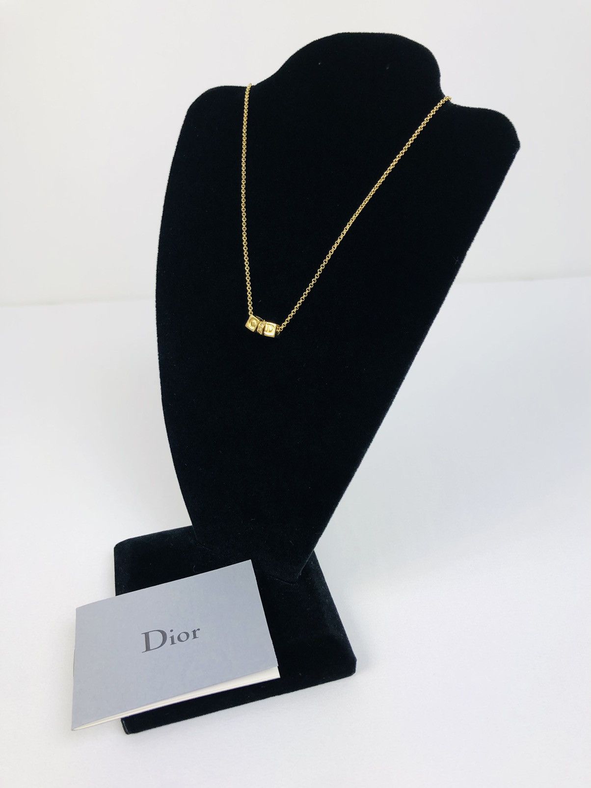 Dior Dior 2004 dice logo necklace Size ONE SIZE - 1 Thumbnail
