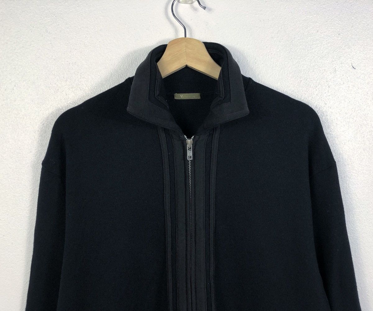 Y's for Men Rare Yohji Yamamoto Y’s for Men Wool Zipper Sweater Size US M / EU 48-50 / 2 - 2 Thumbnail