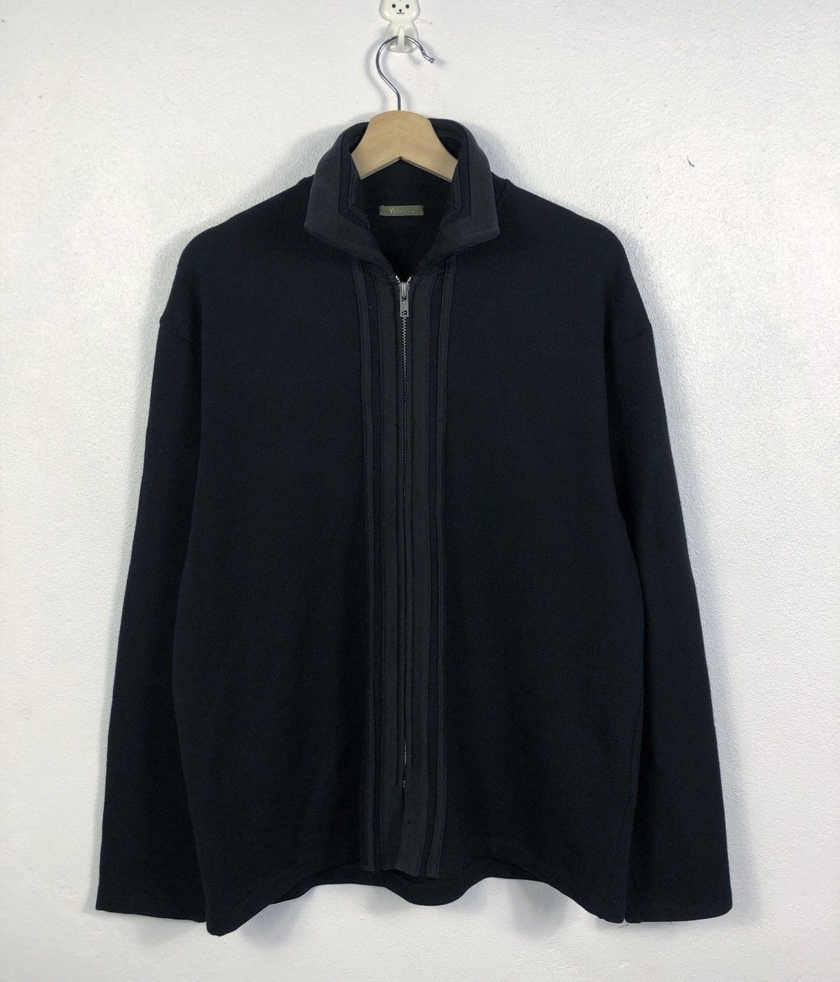Rare Yohji Yamamoto Y’s for Men Wool Zipper Sweater