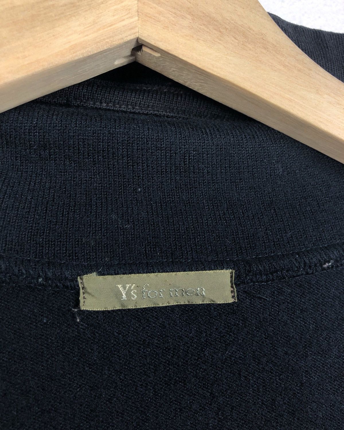 Y's for Men Rare Yohji Yamamoto Y’s for Men Wool Zipper Sweater Size US M / EU 48-50 / 2 - 8 Thumbnail