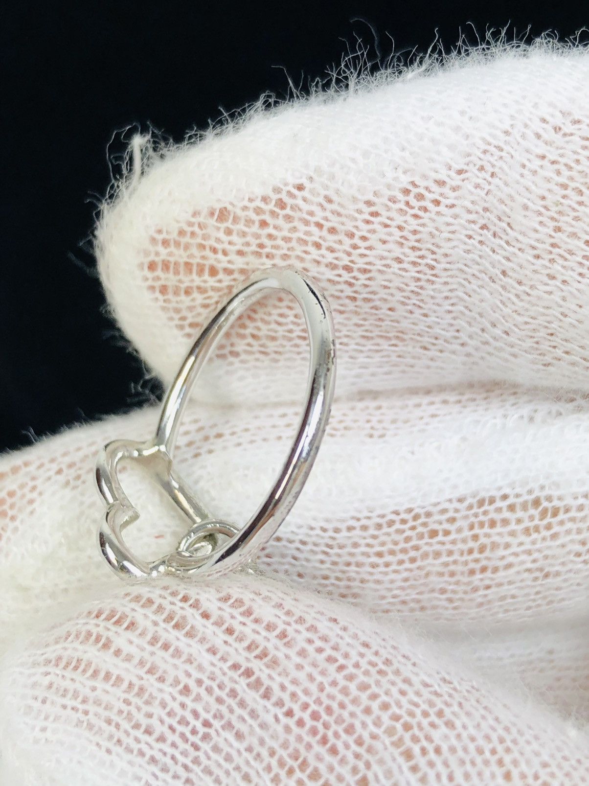 Dior Dior encrusted D ring size 5 Size ONE SIZE - 3 Thumbnail