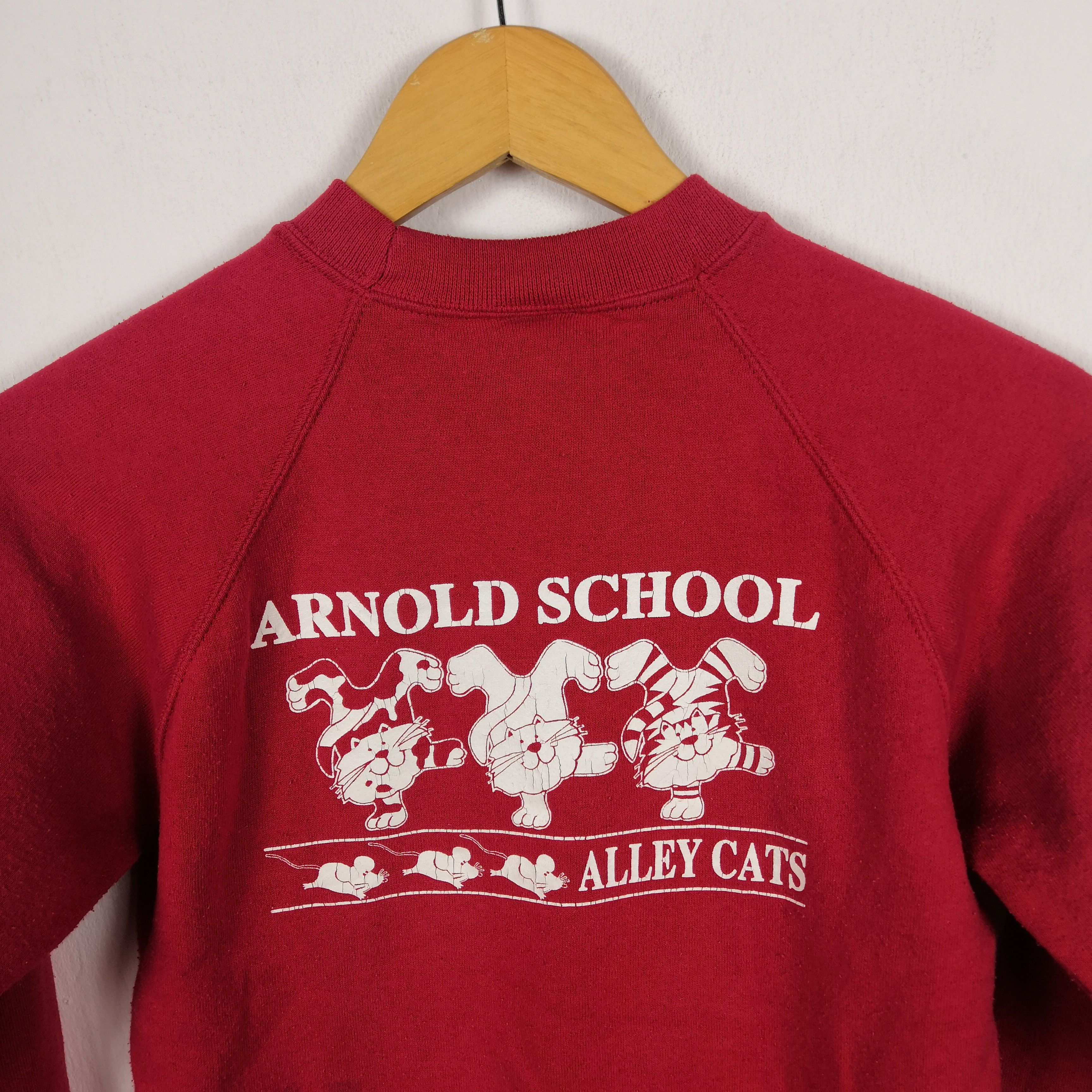 If Six Was Nine × Vintage Vintage Alley Cats Arnold School Sweatshirt Crewneck Sweater Size US S / EU 44-46 / 1 - 3 Thumbnail