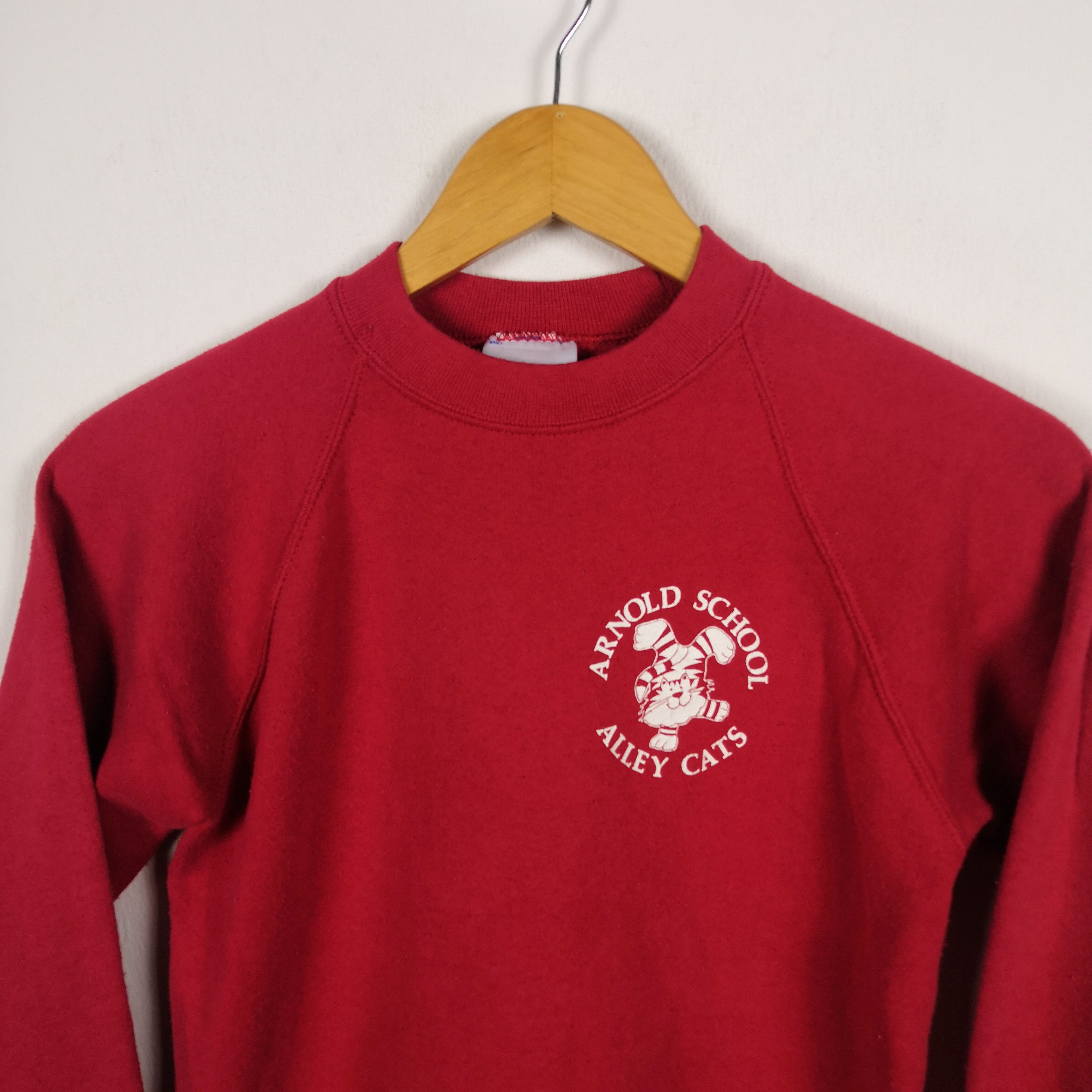 If Six Was Nine × Vintage Vintage Alley Cats Arnold School Sweatshirt Crewneck Sweater Size US S / EU 44-46 / 1 - 4 Thumbnail