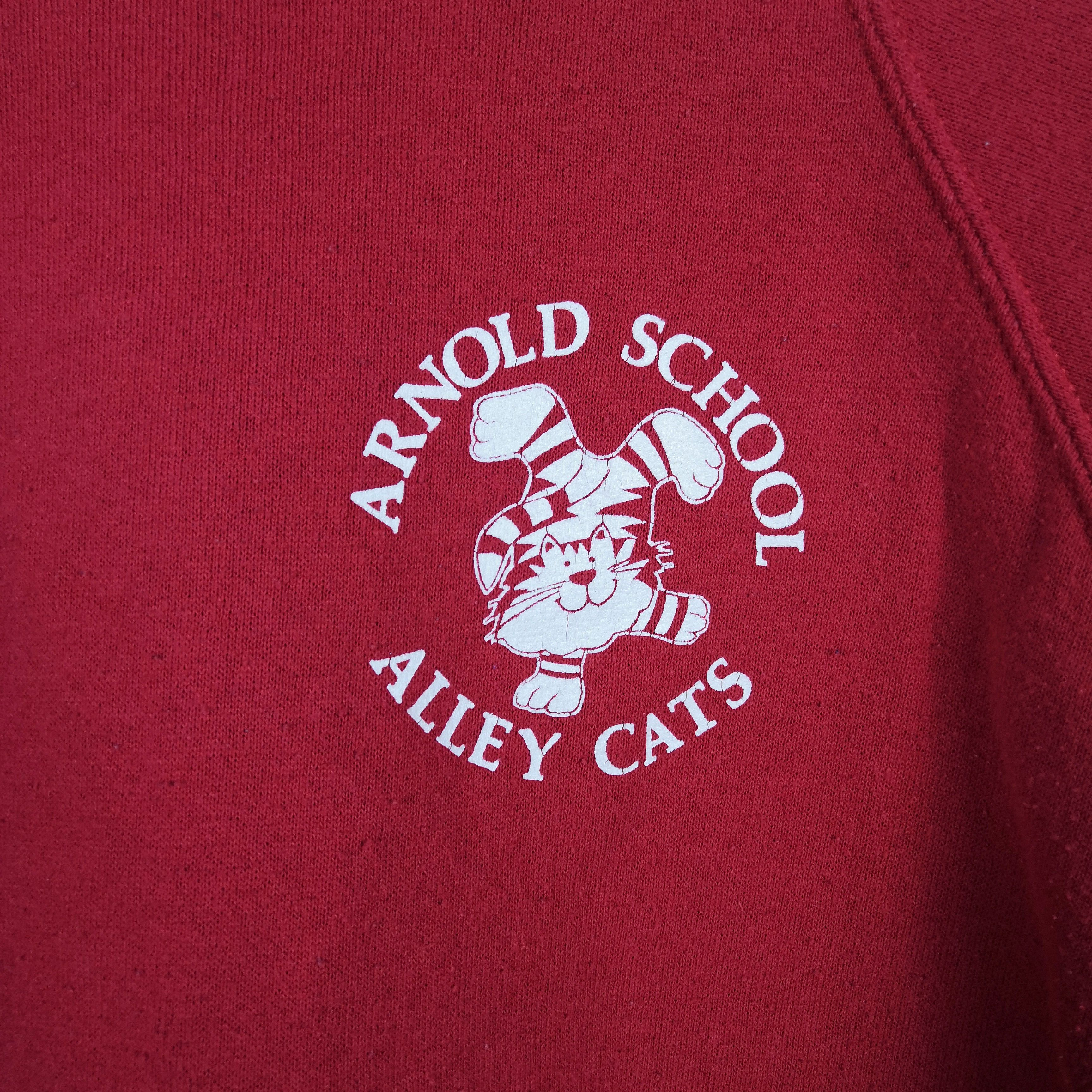 If Six Was Nine × Vintage Vintage Alley Cats Arnold School Sweatshirt Crewneck Sweater Size US S / EU 44-46 / 1 - 6 Thumbnail