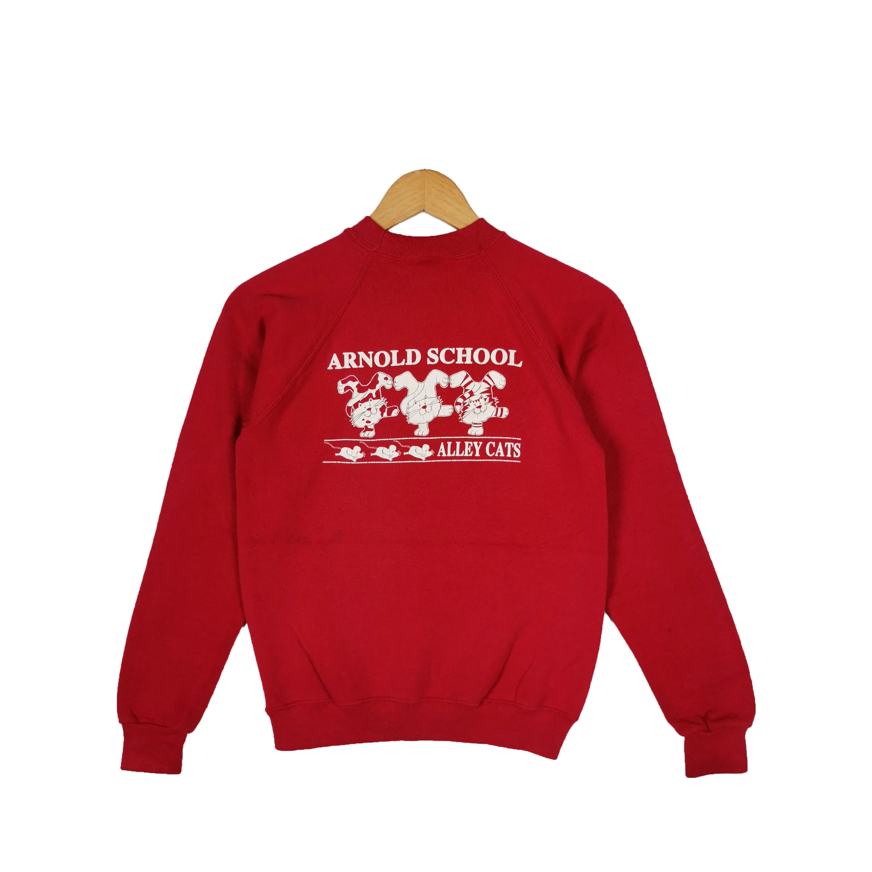 If Six Was Nine × Vintage Vintage Alley Cats Arnold School Sweatshirt Crewneck Sweater Size US S / EU 44-46 / 1 - 1 Thumbnail