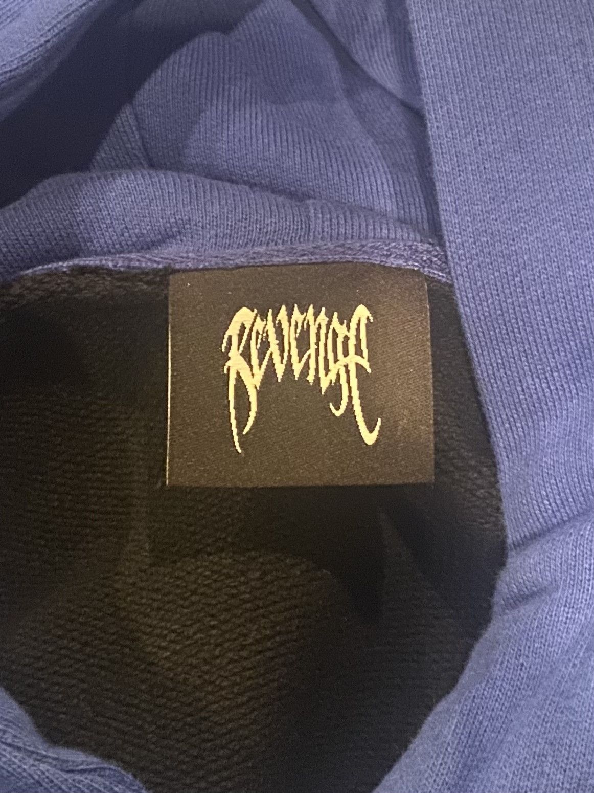 Revenge Revenge Black Motion Logo Hoodie Size US M / EU 48-50 / 2 - 4 Thumbnail