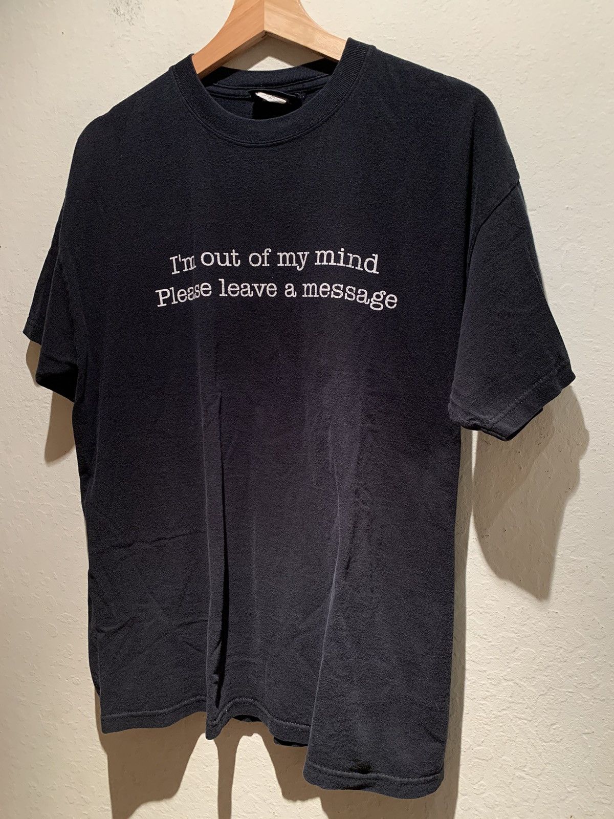 *RARE* Vintage No Boundaries Out My Mind Leave Message Shirt