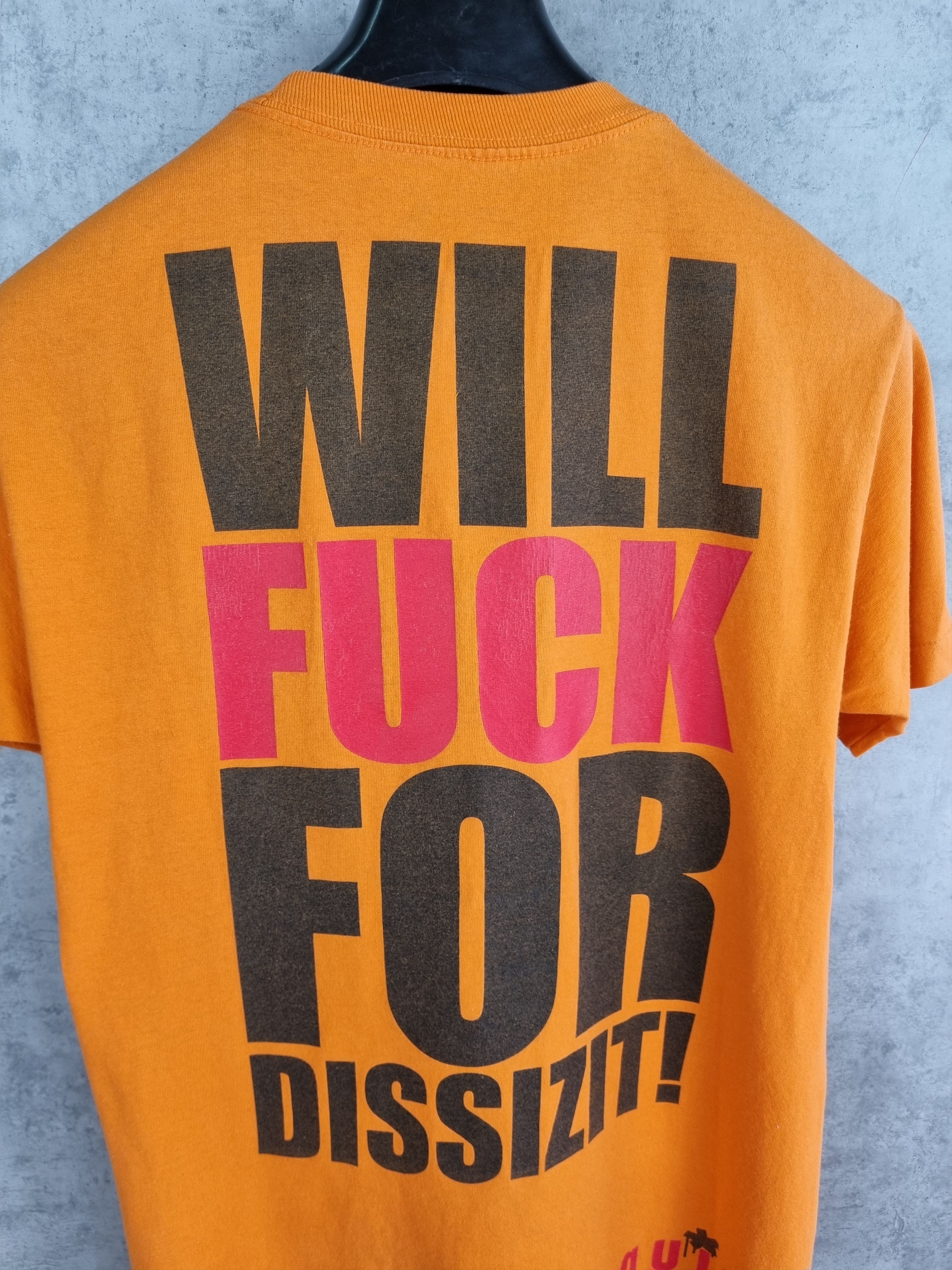 Dissizit Rare Dissizit Street Wear Tee shirt Size US M / EU 48-50 / 2 - 3 Thumbnail